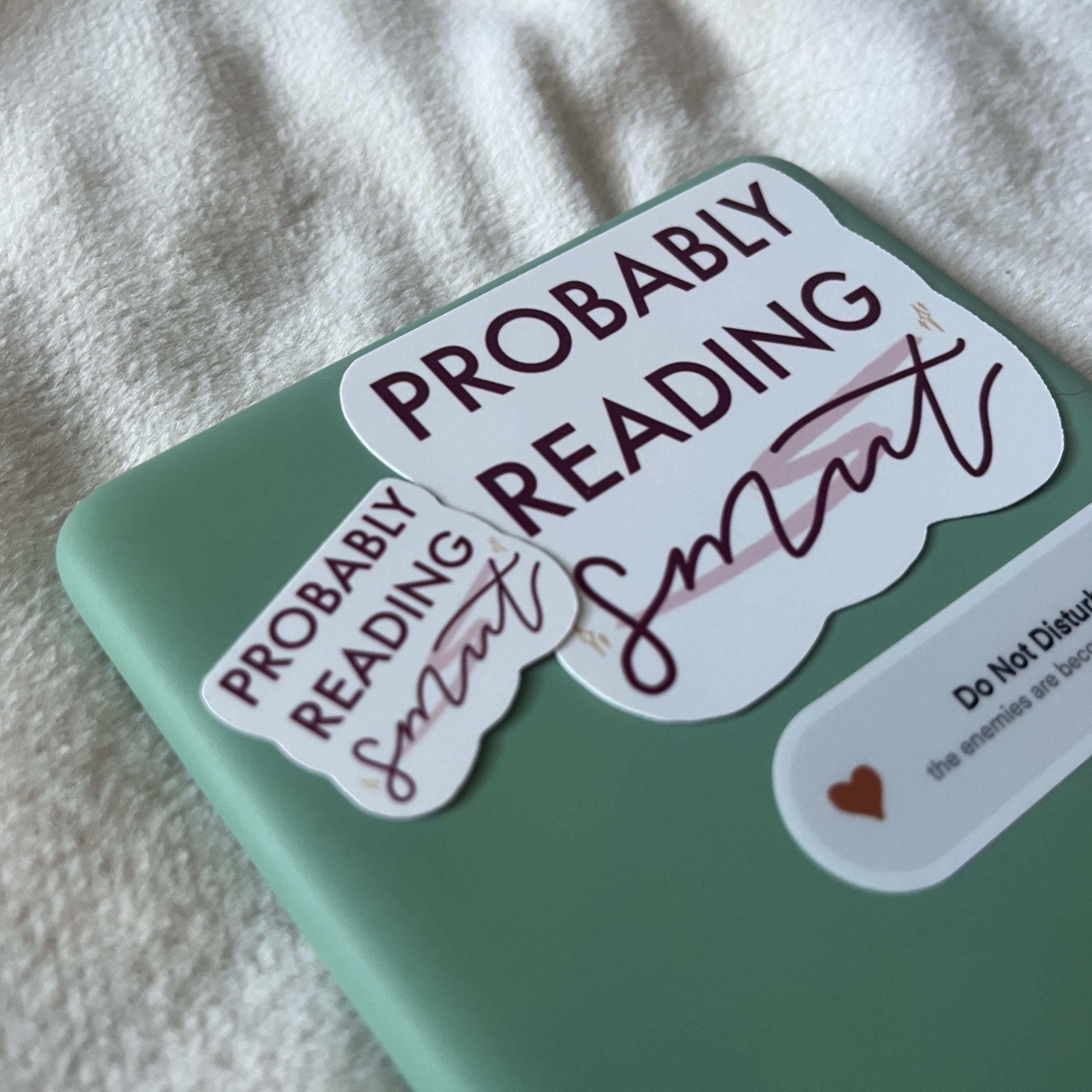 Probably Reading Smut Sticker