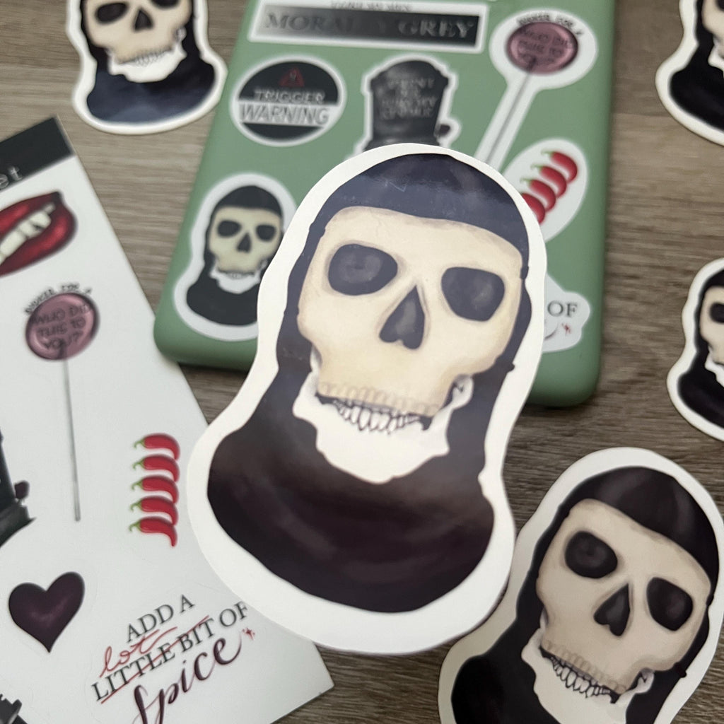 Skull Balaclava Sticker