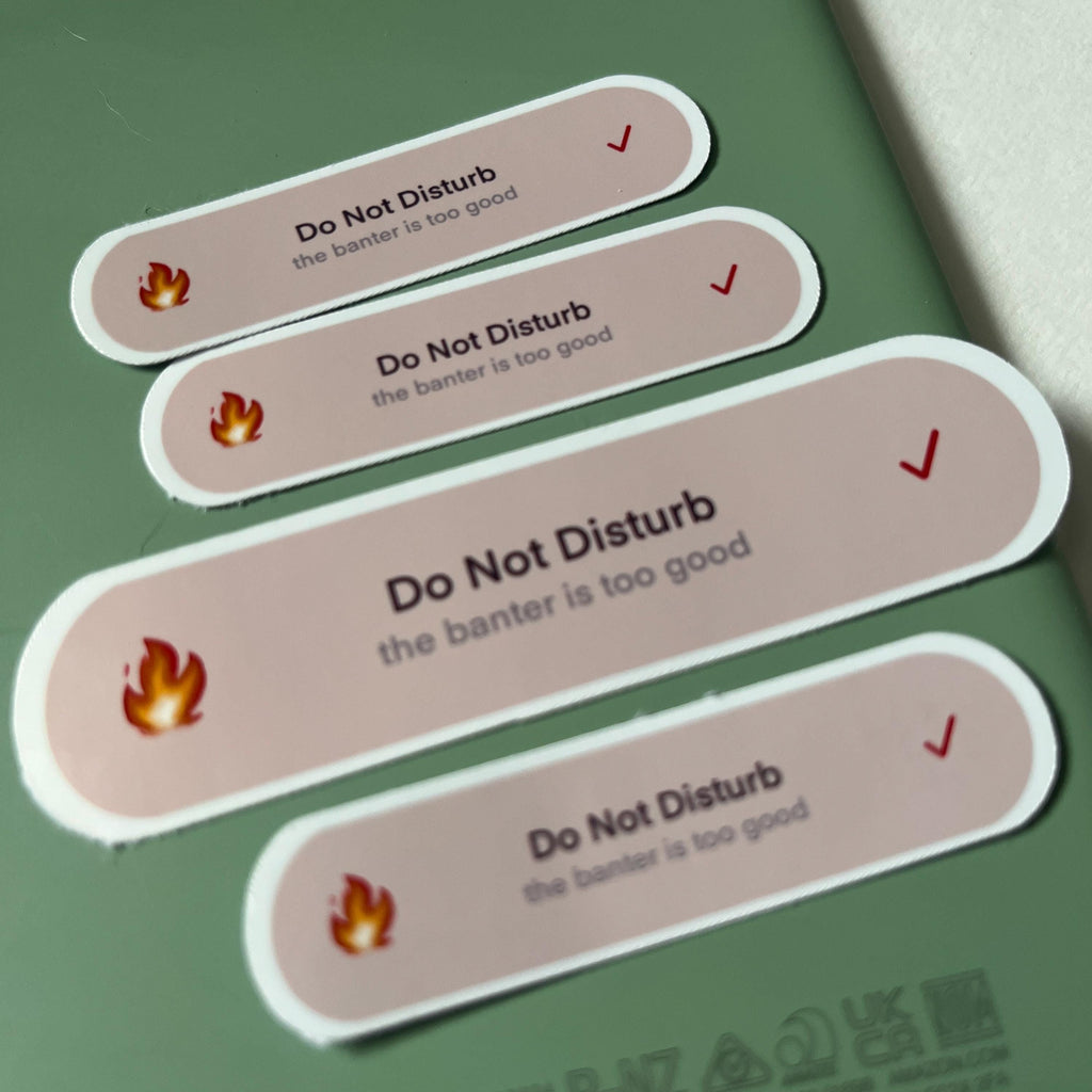 good banter DND sticker
