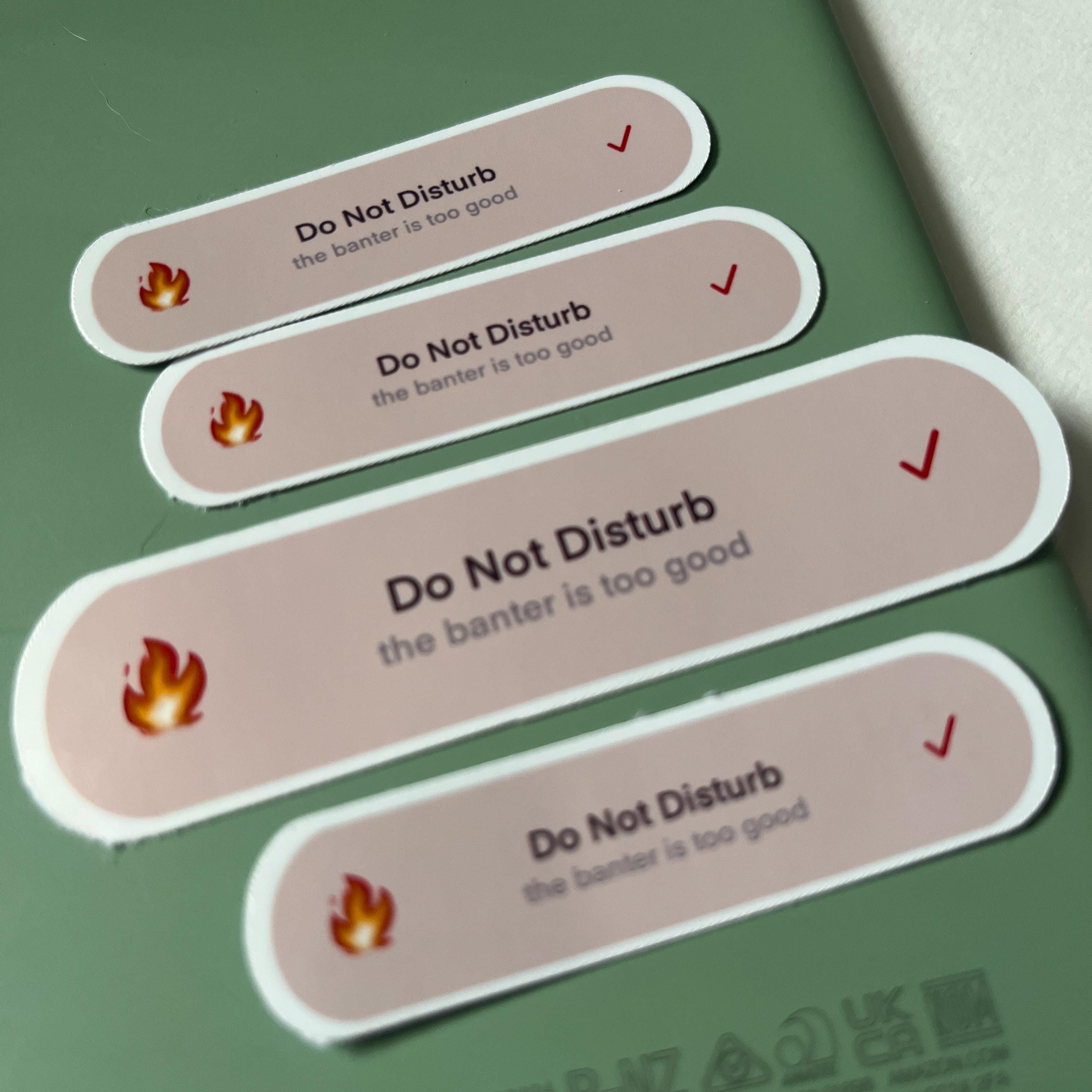 good banter DND sticker