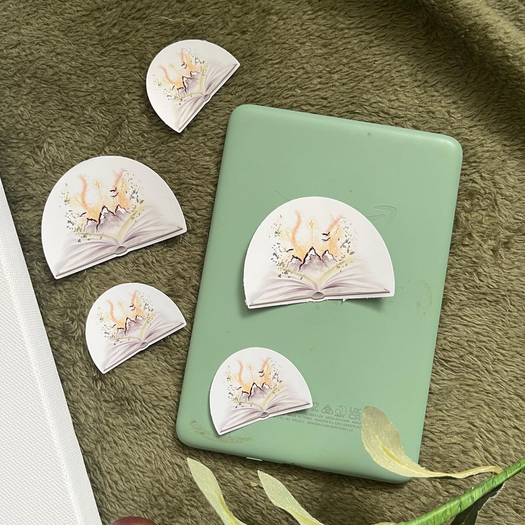 fantasy book sticker