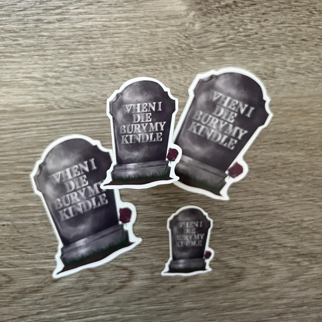 Dark Romance Reader Sticker