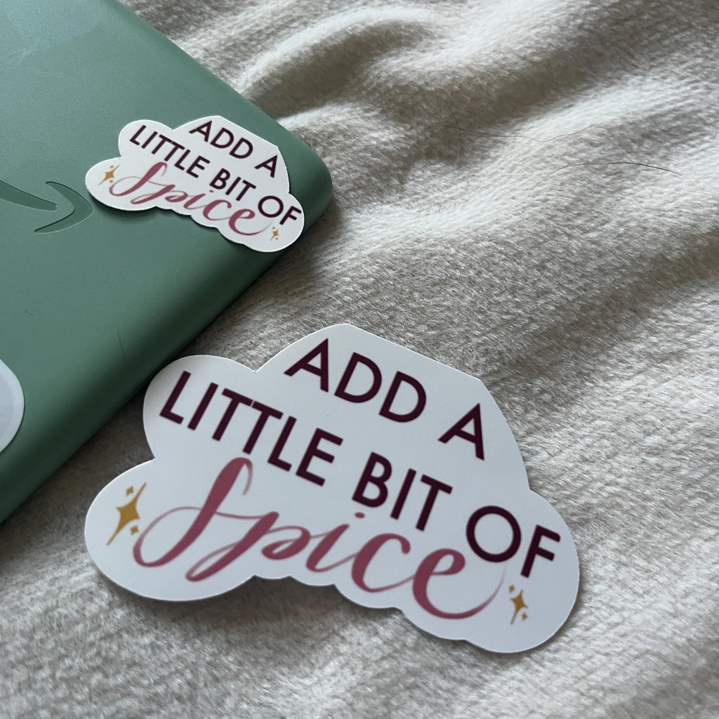 Add a little bit of spice sticker