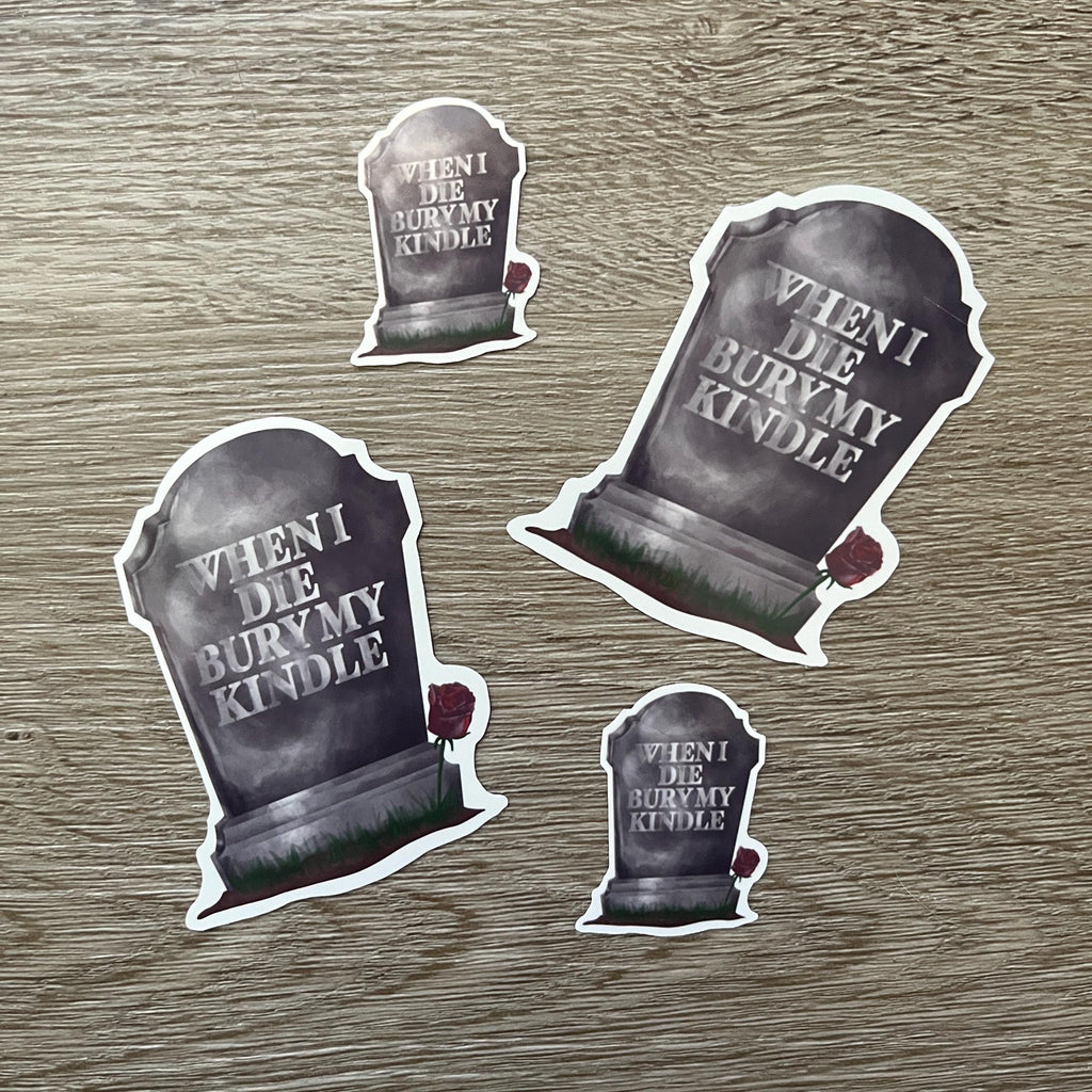 Dark Romance Reader Sticker