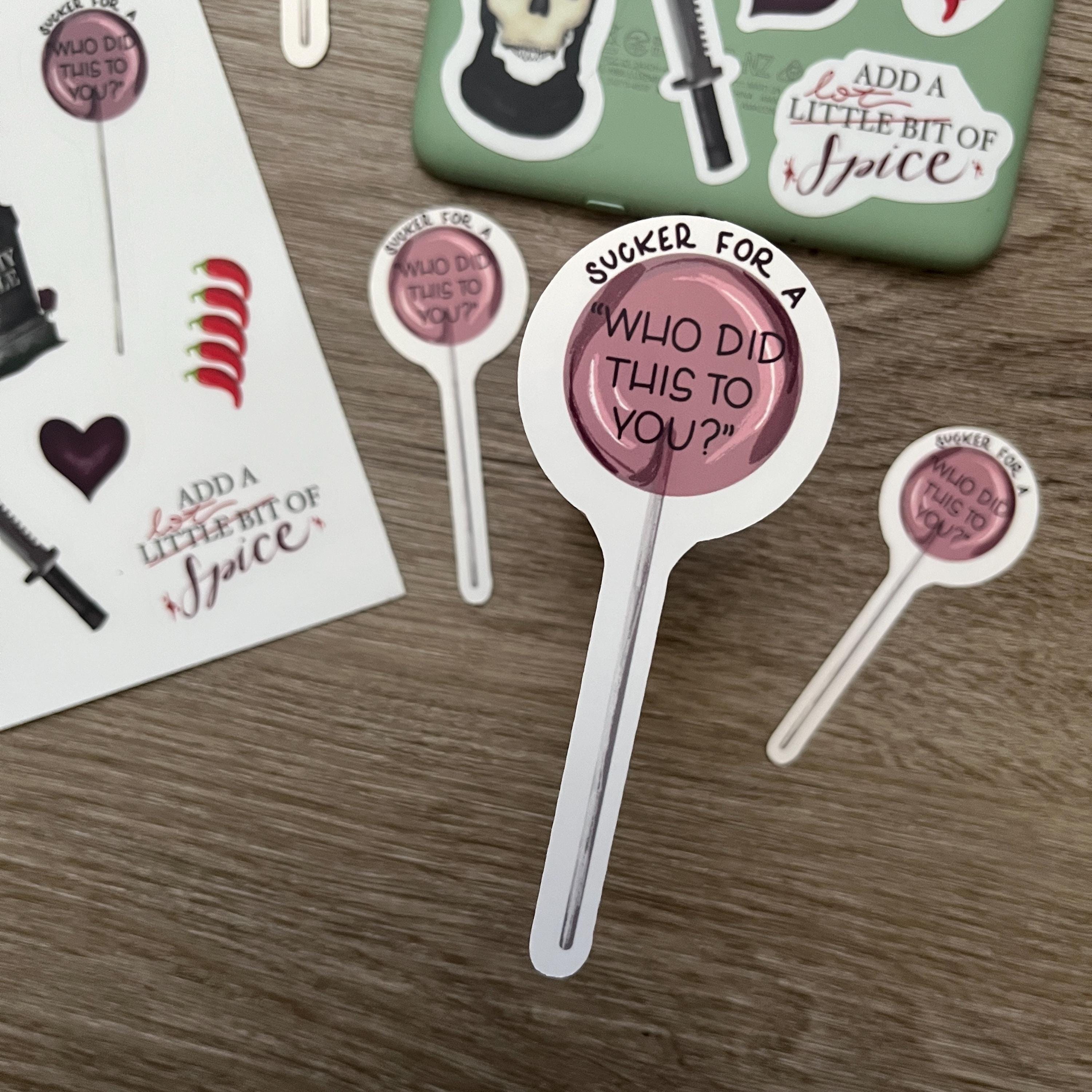 Dark Romance Reader Sticker