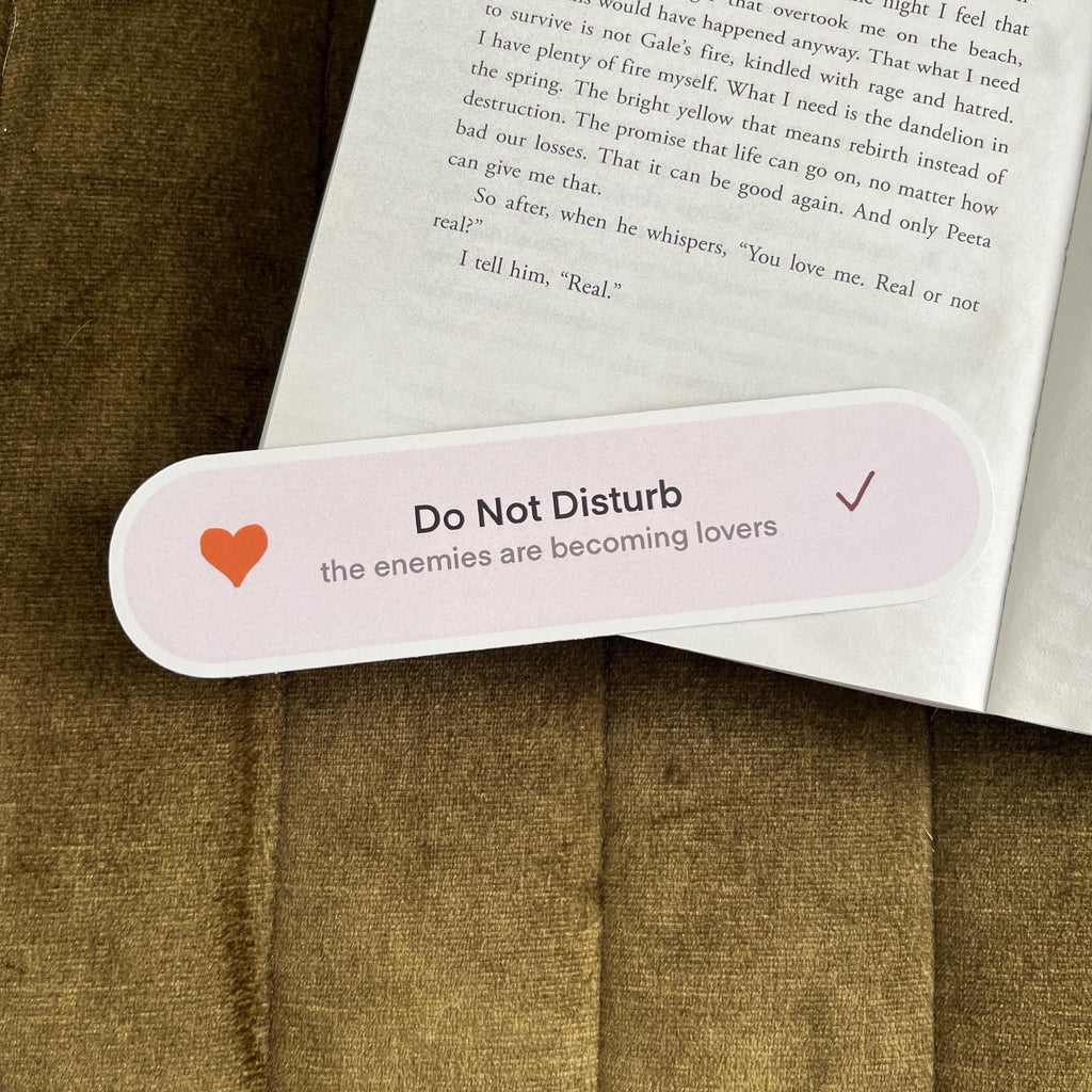 Enemies to lovers bookmark
