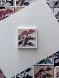 the standard, Pink Princess Philodendron painting 1