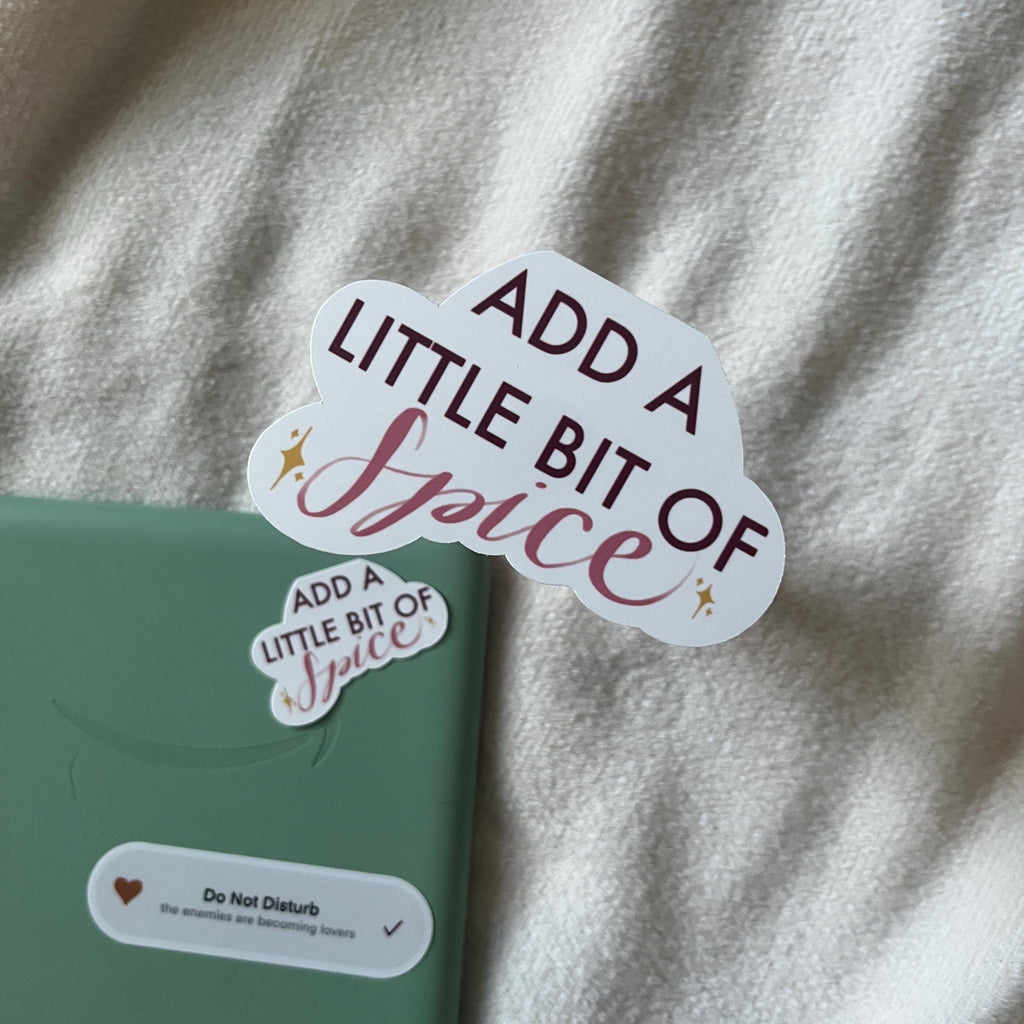 Add a little bit of spice sticker