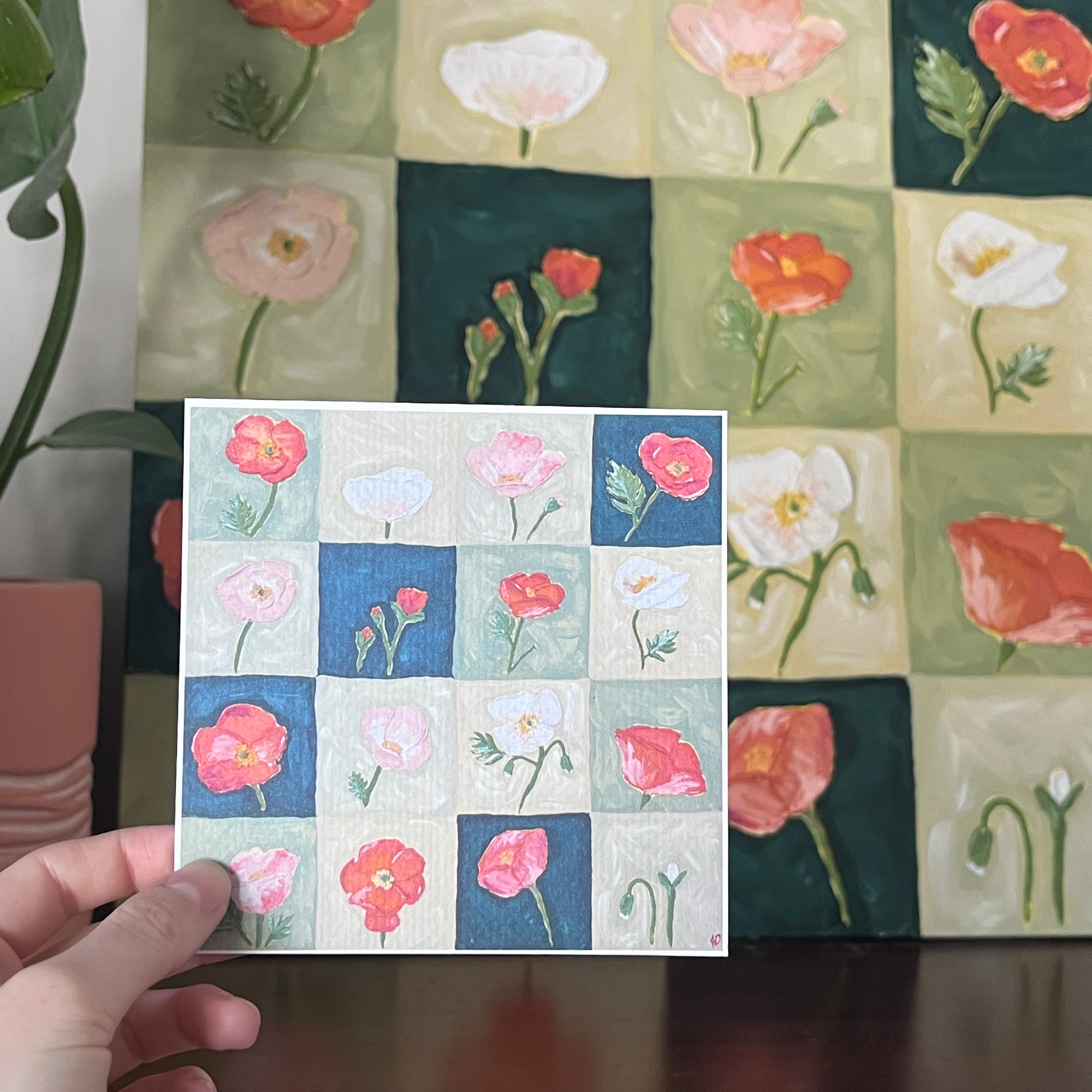 Poppies Painting Print