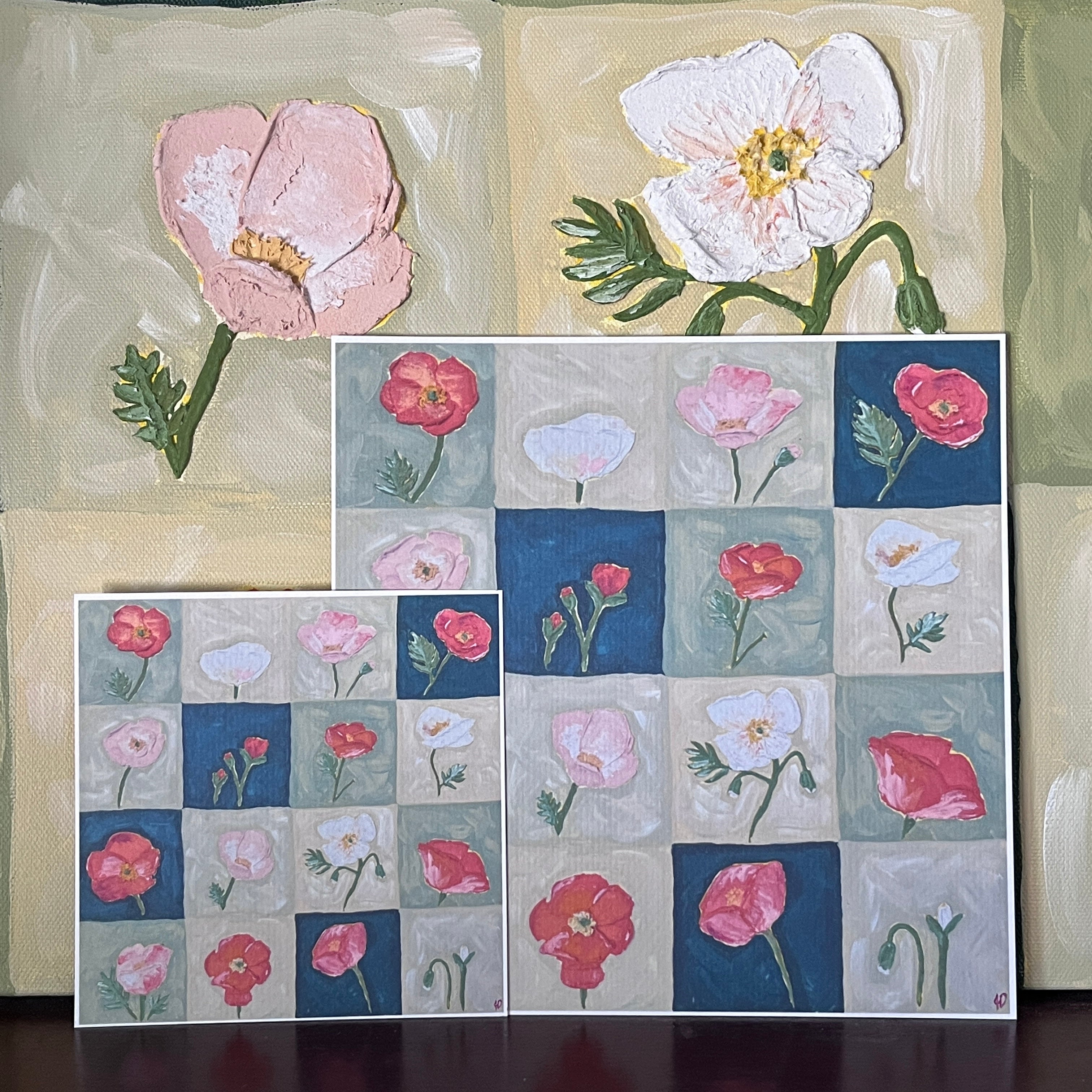 Poppies Painting Print
