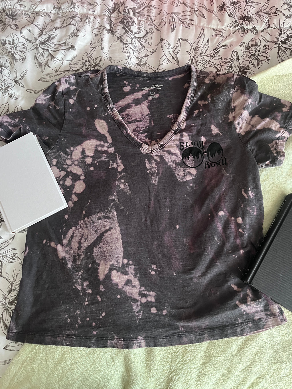 L Slow Burn V Neck Shirt