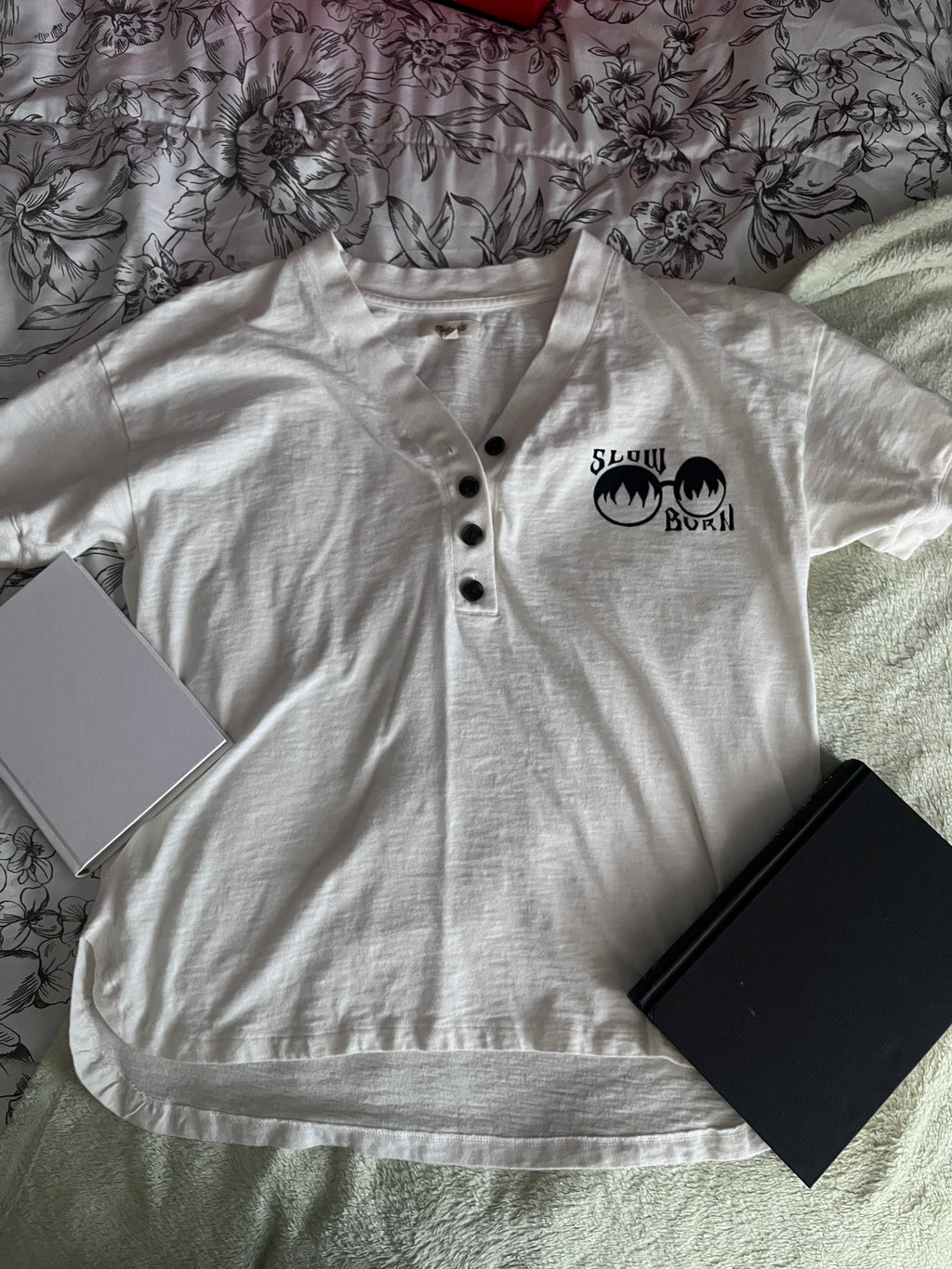S Slow Burn Henley Shirt