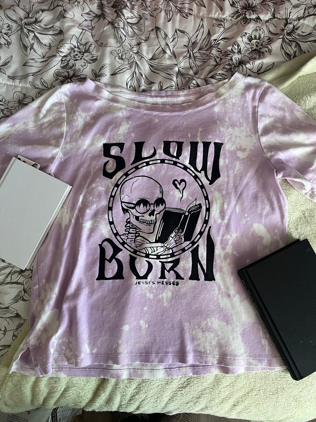 L Slow Burn Scoop Neck Shirt