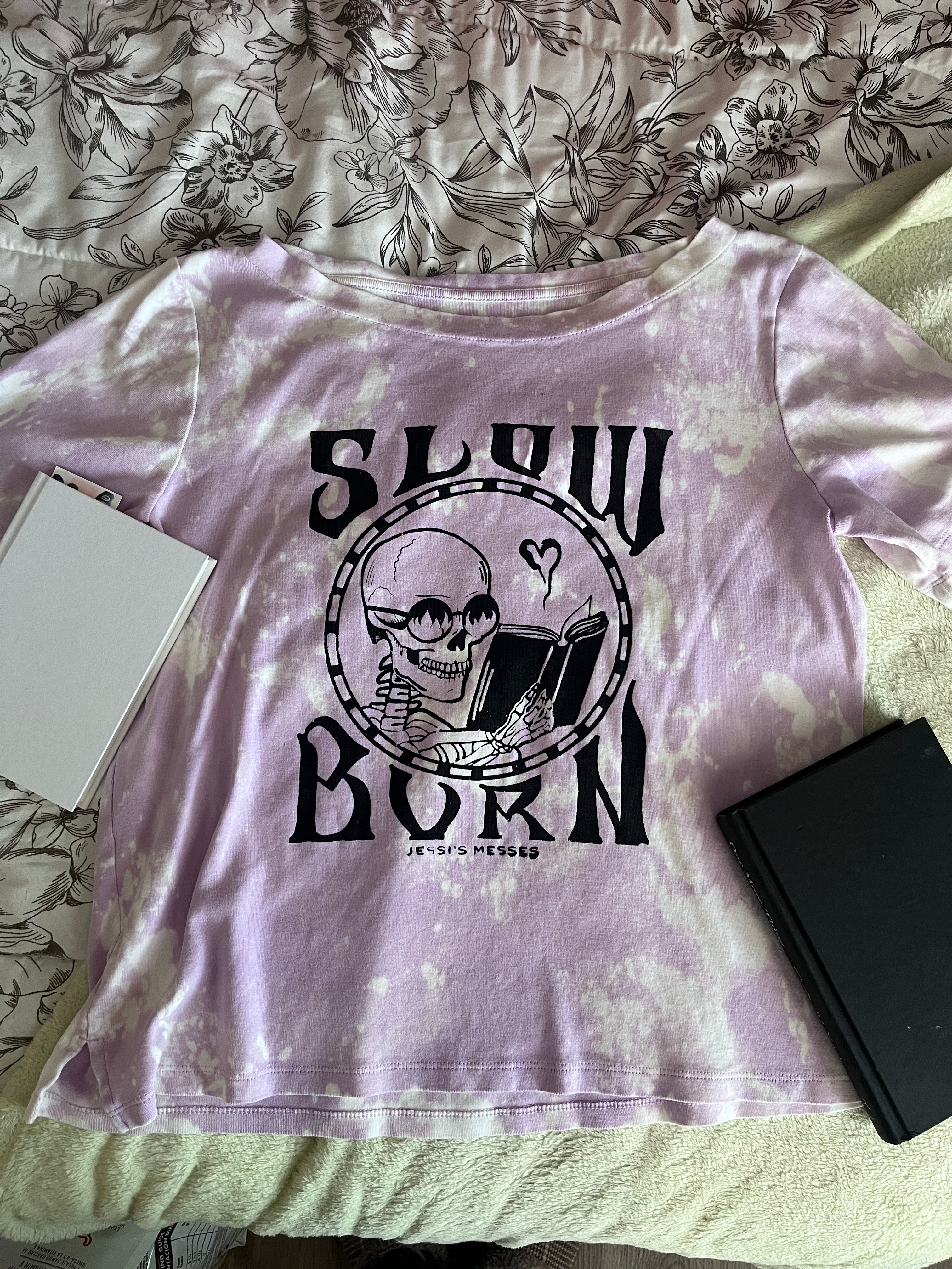 L Slow Burn Scoop Neck Shirt