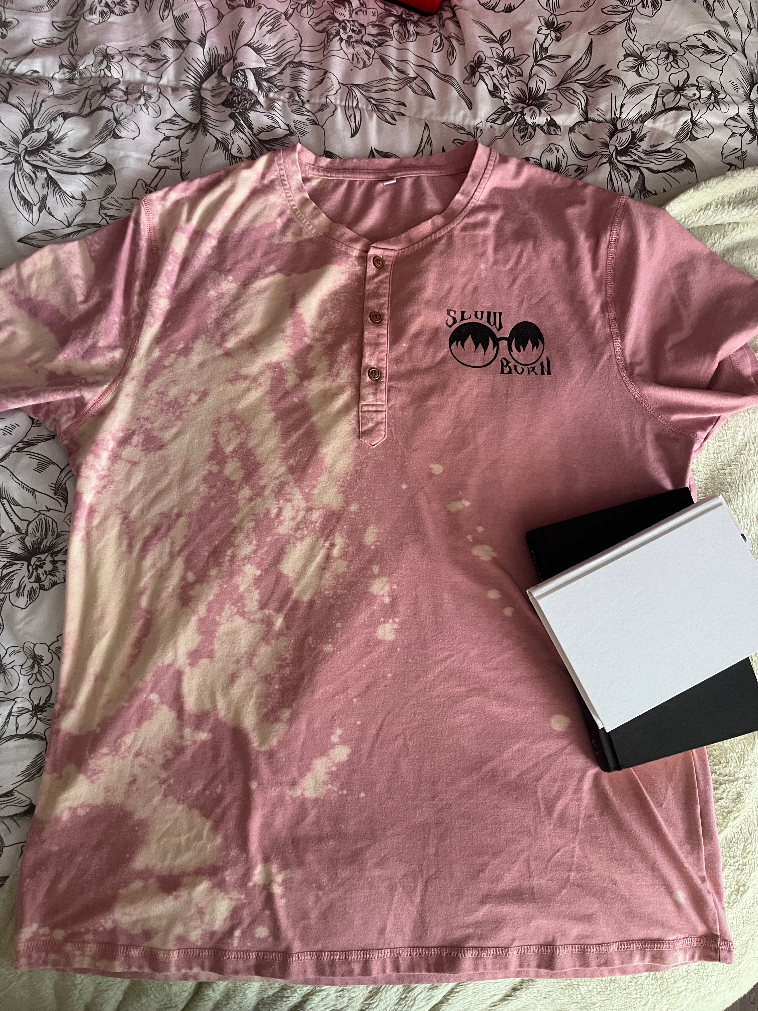 XL Slow Burn Henley Shirt