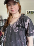 L Slow Burn V Neck Shirt