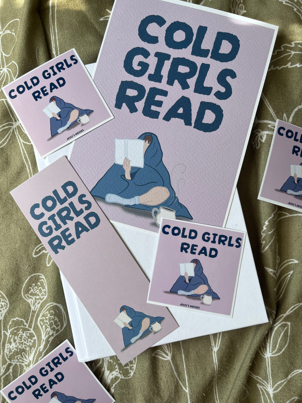 Cold Girls Read Sticker