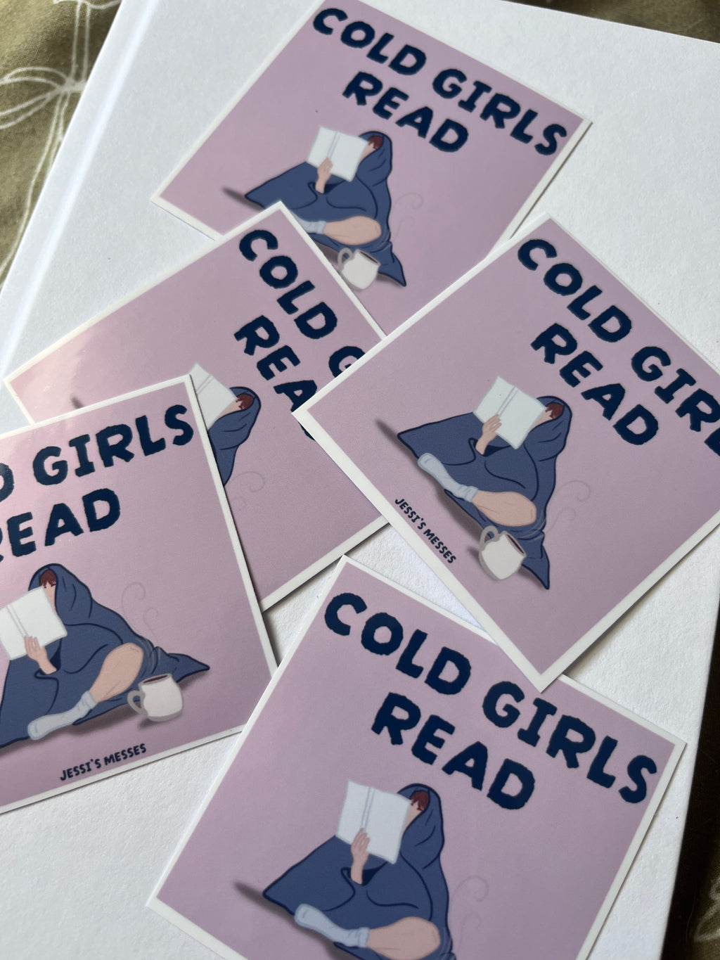Cold Girls Read Sticker