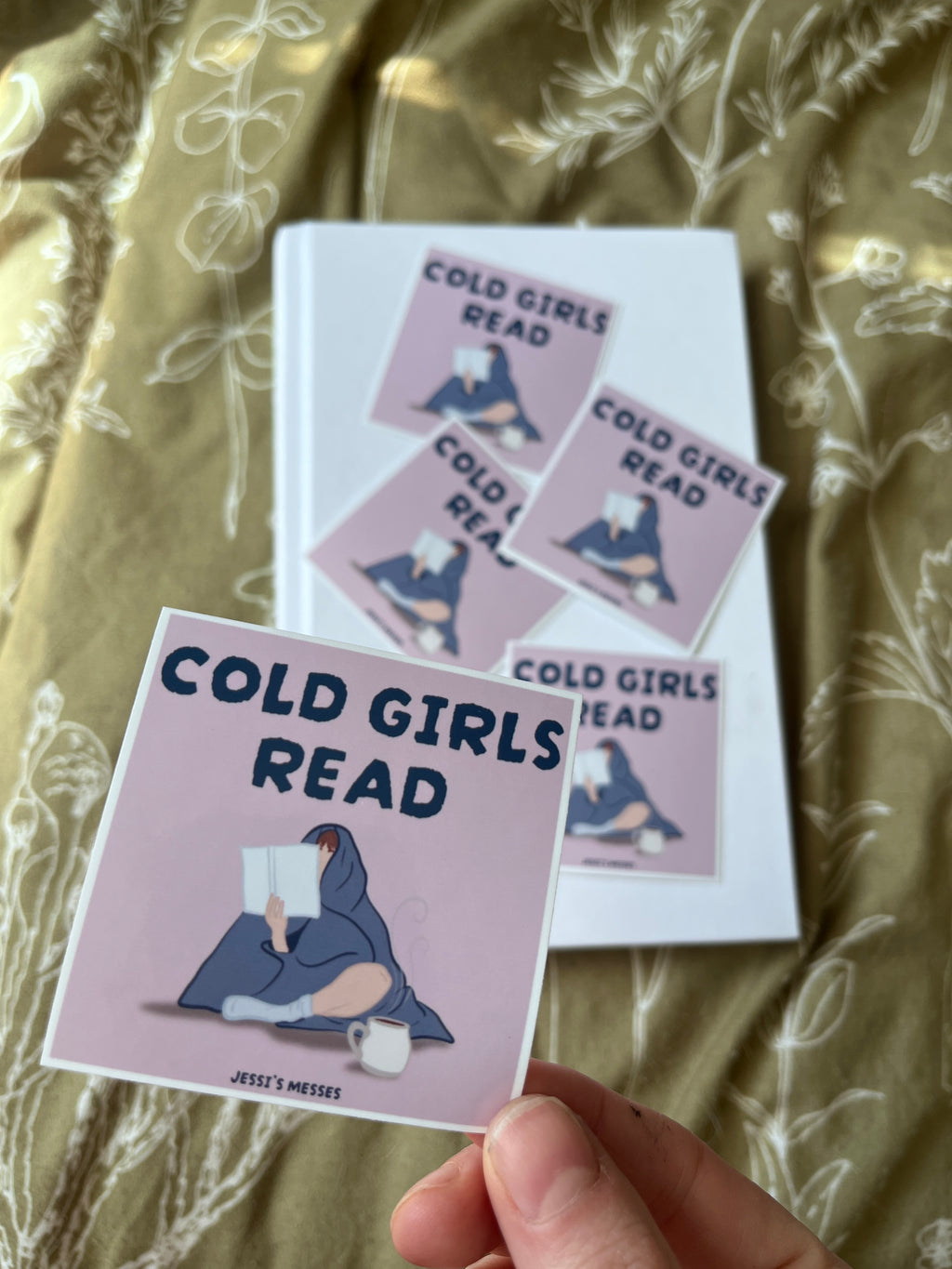 Cold Girls Read Sticker