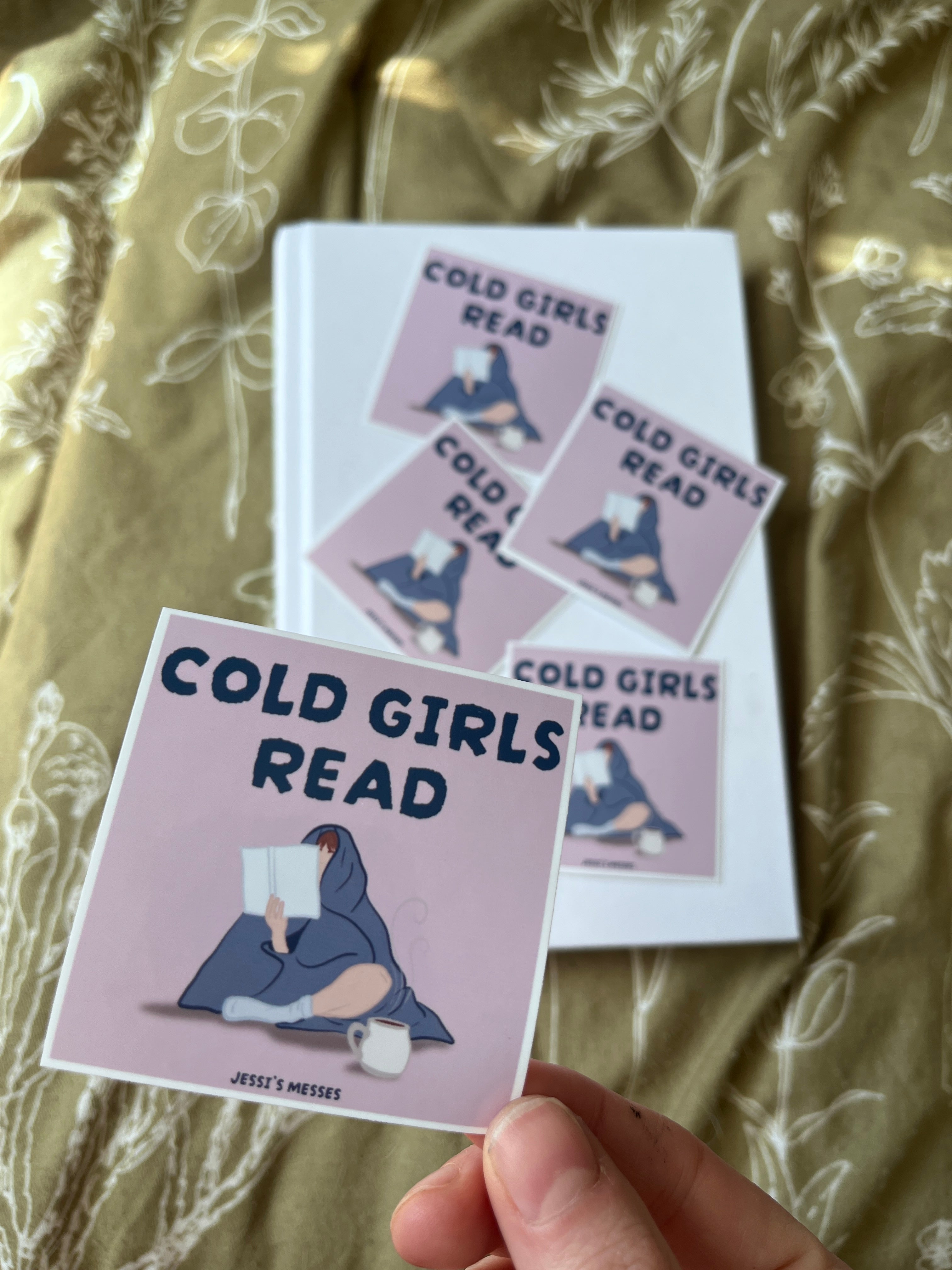 Cold Girls Read Sticker