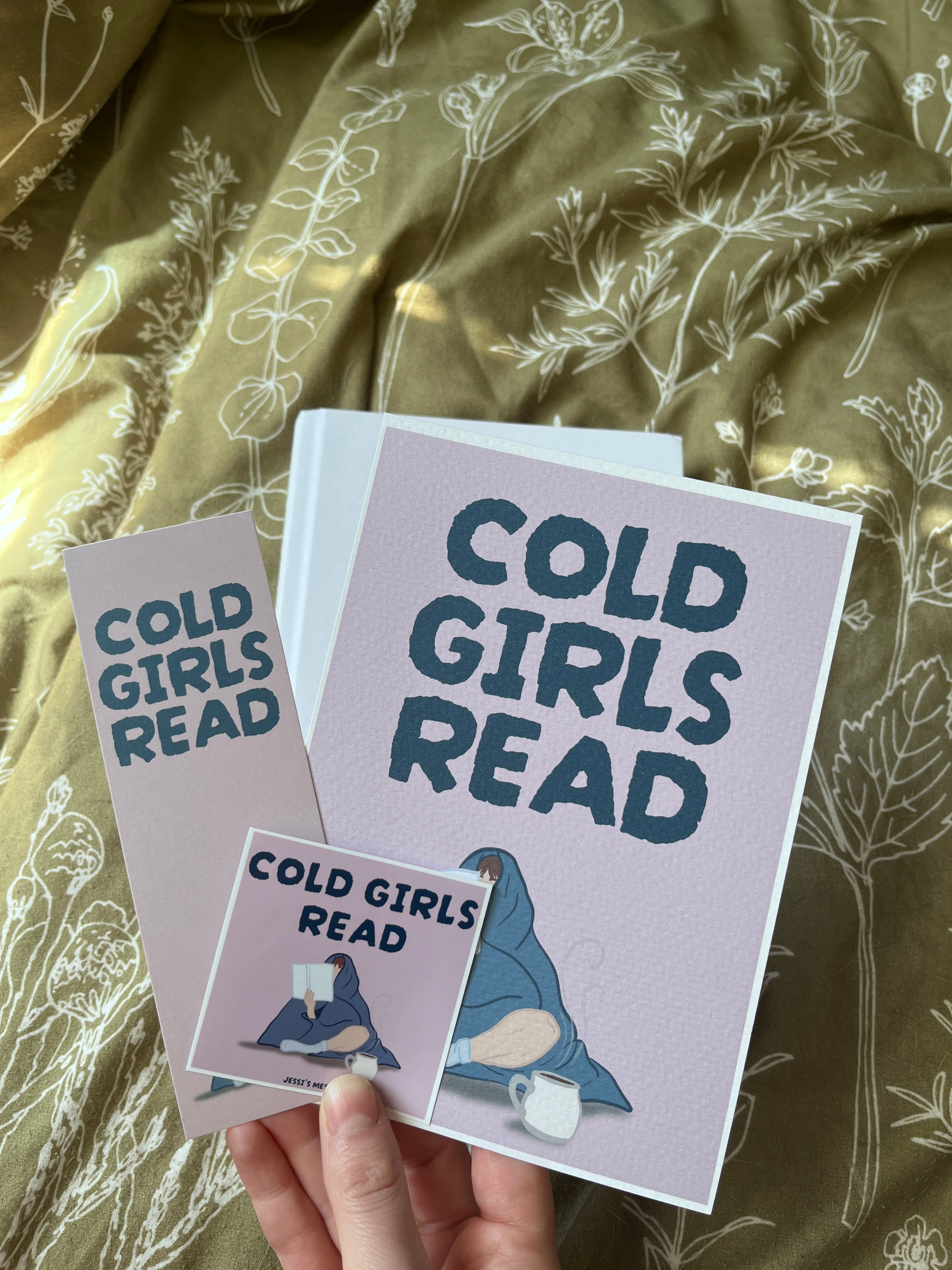 Cold Girls Read Sticker