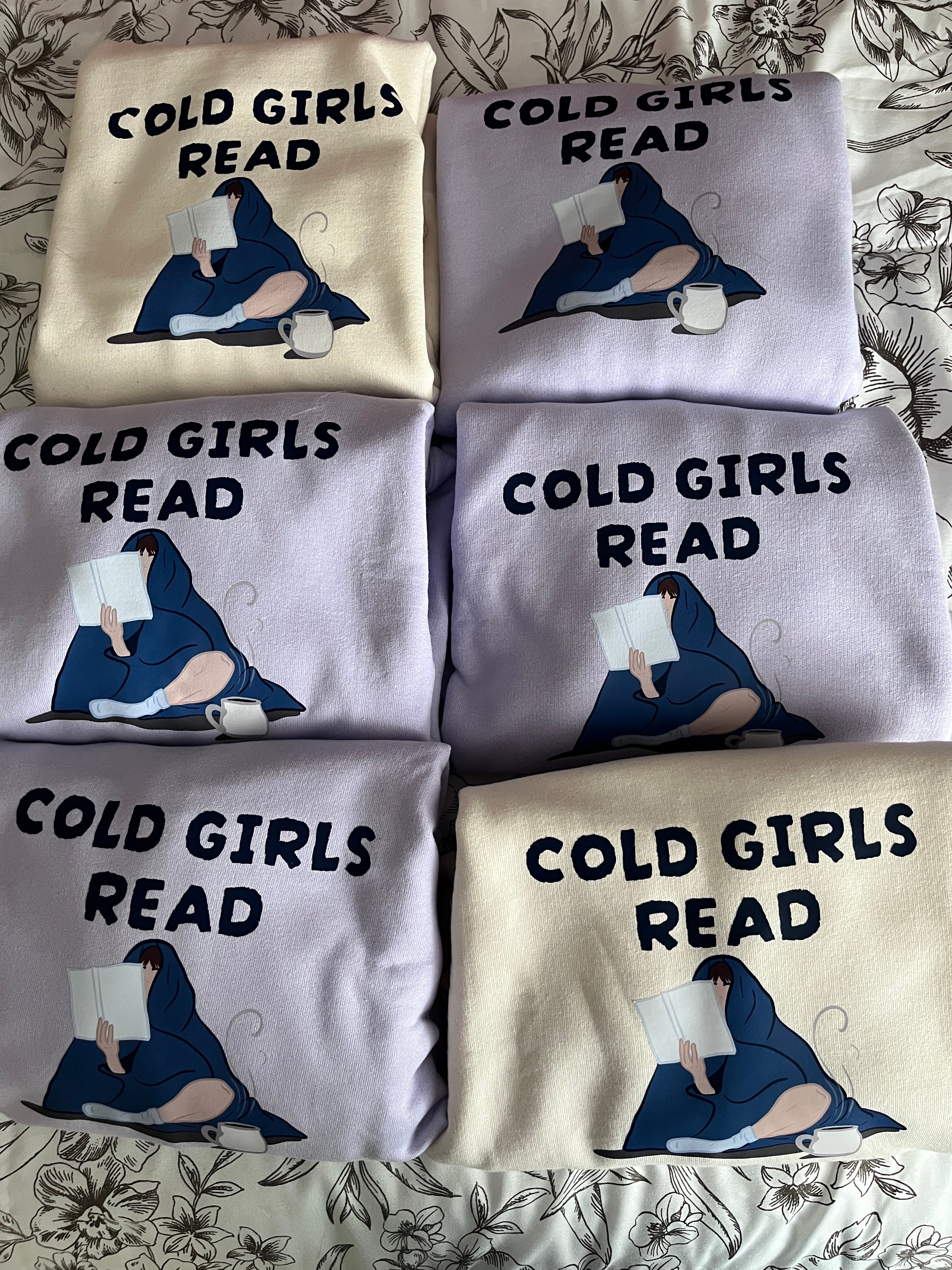 Cold Girls Read Crewneck Sweatshirt