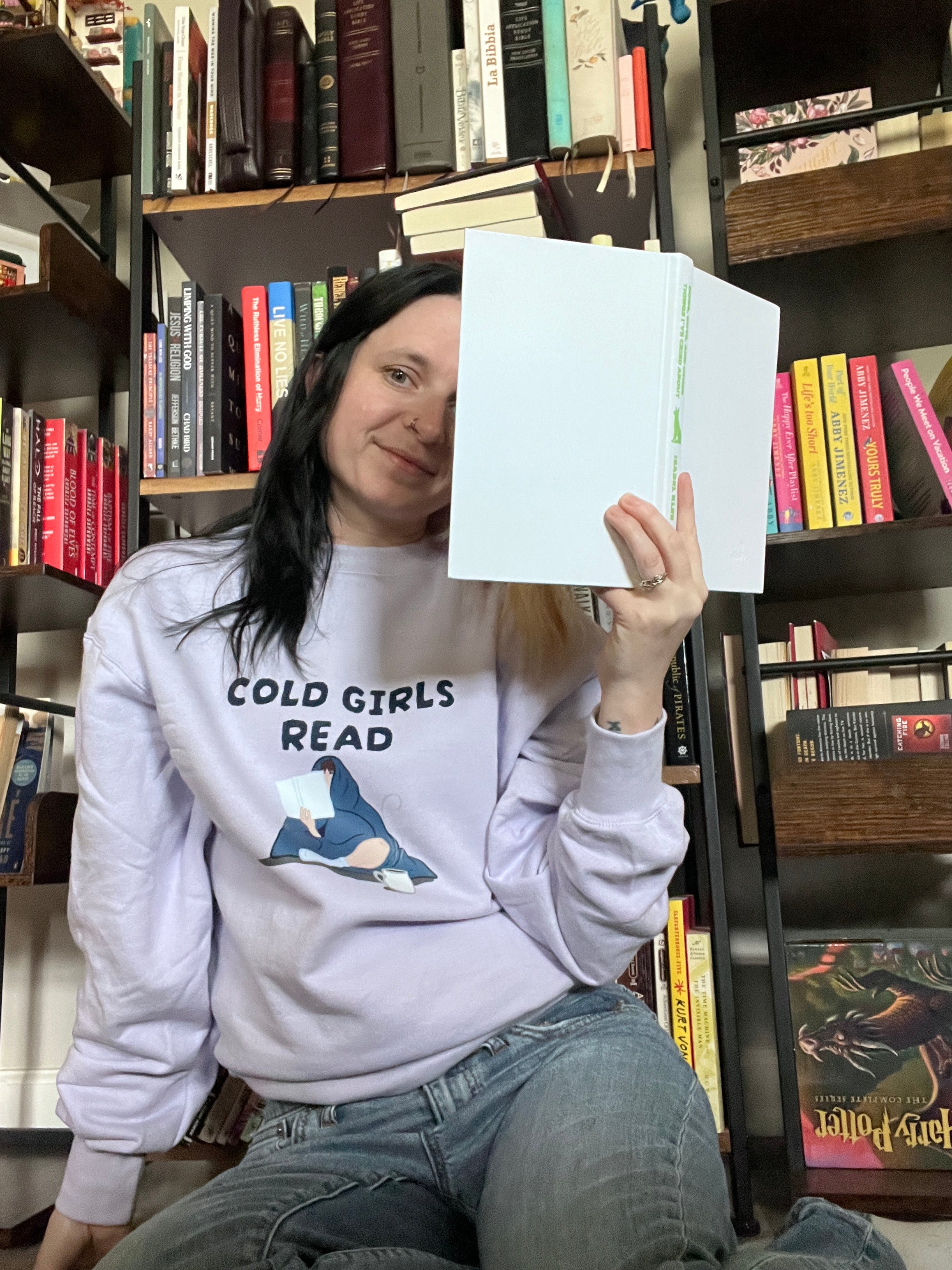 Cold Girls Read Crewneck Sweatshirt
