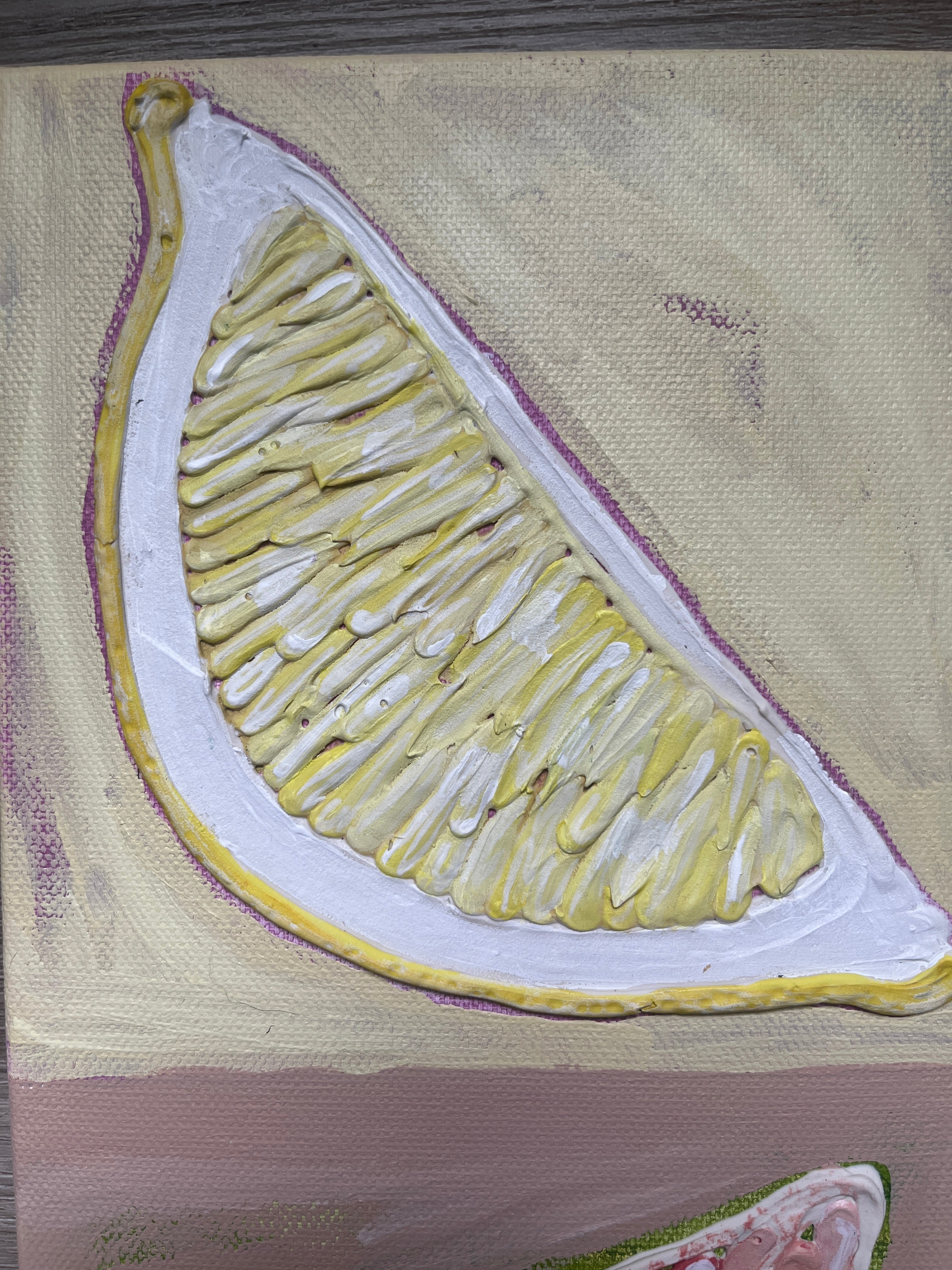 12x12" Citrus Painting