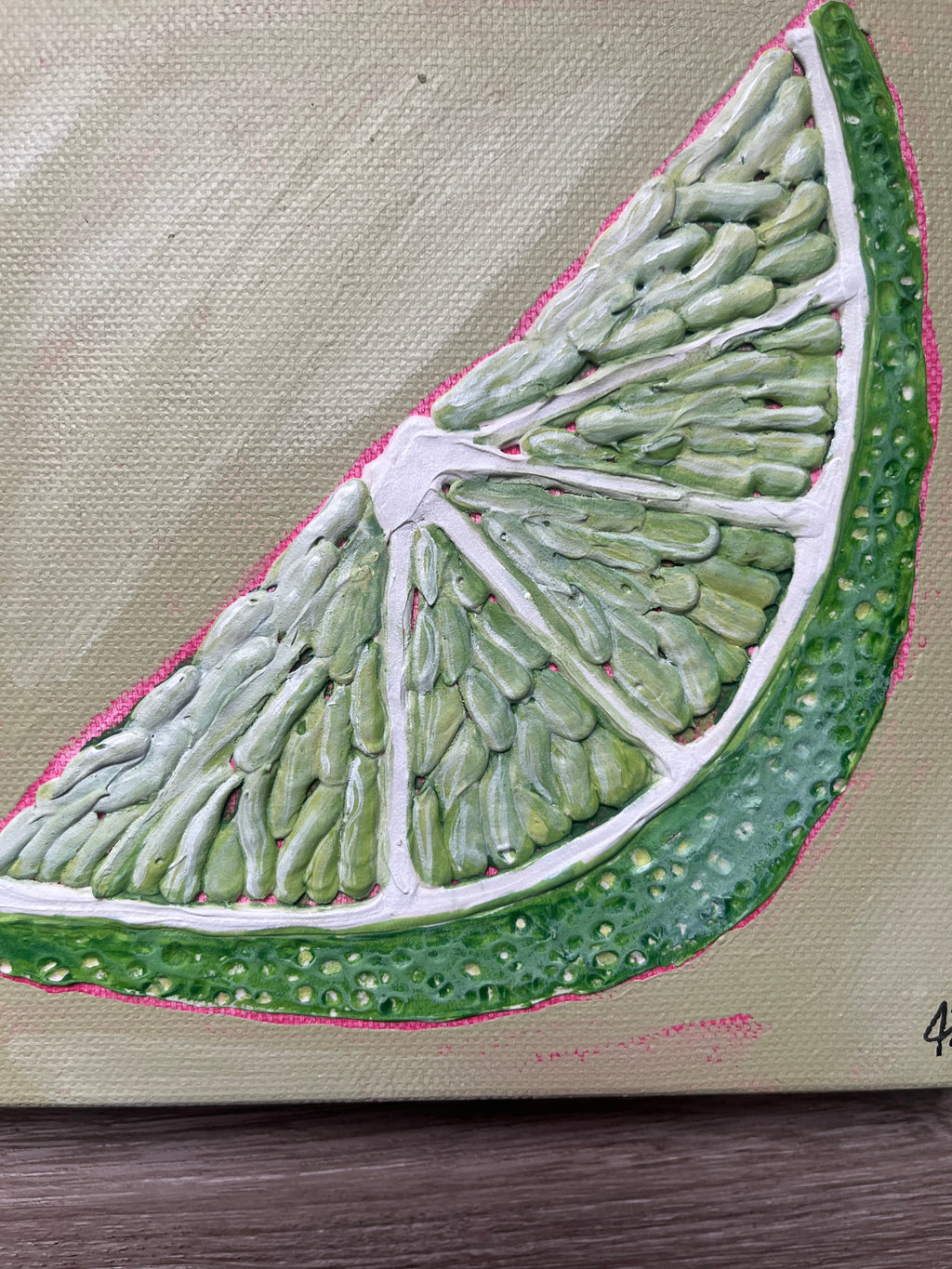 12x12" Citrus Painting