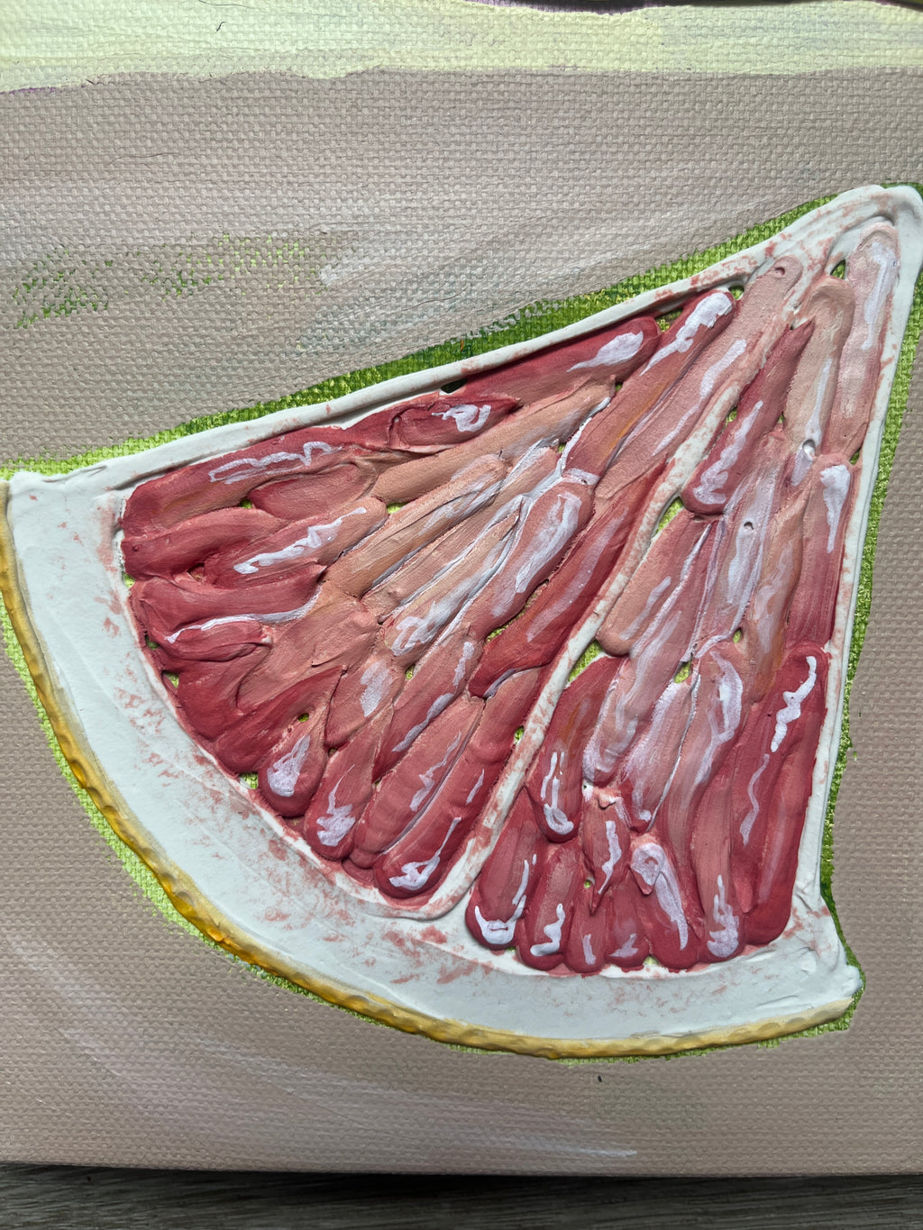 12x12" Citrus Painting