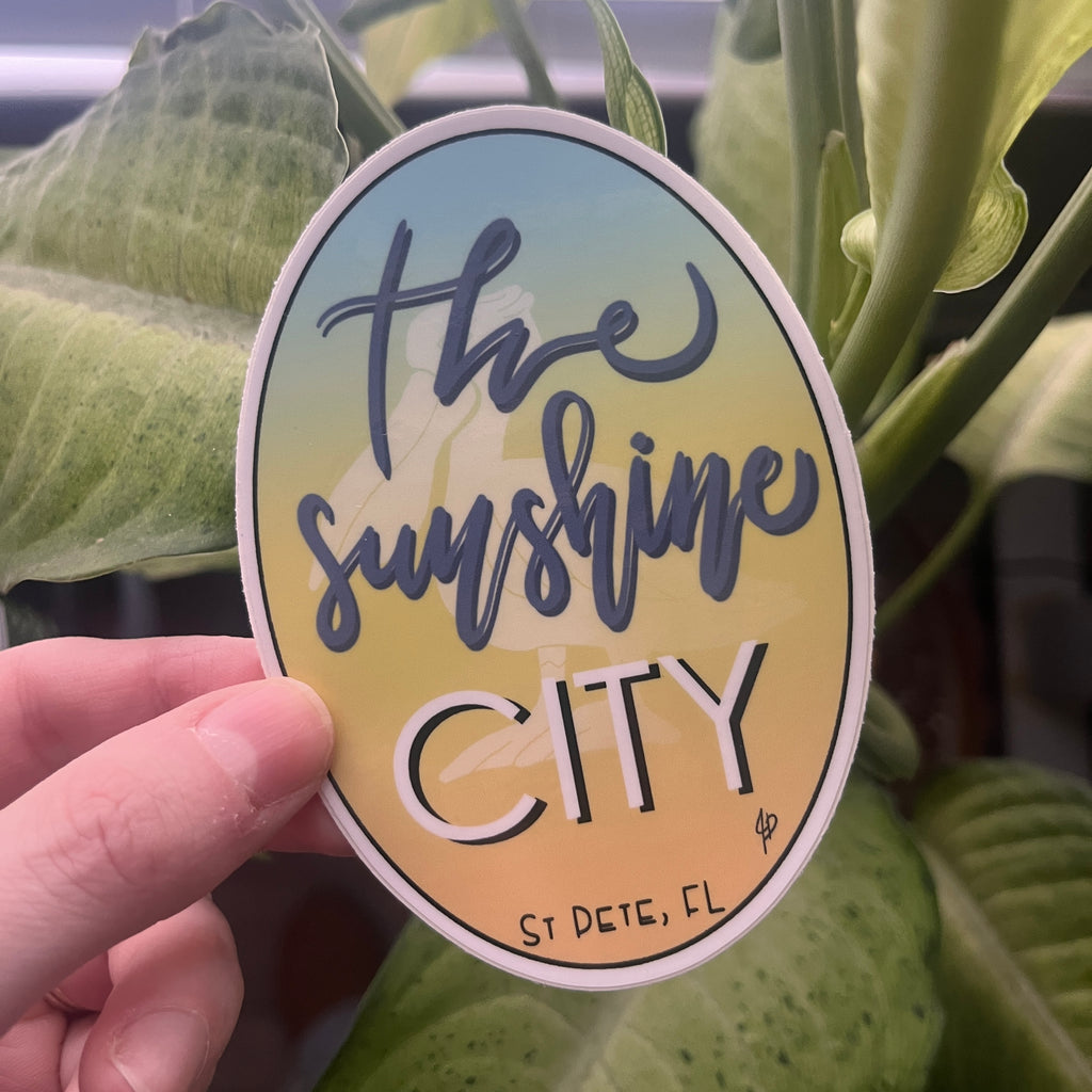 the sunshine city sticker