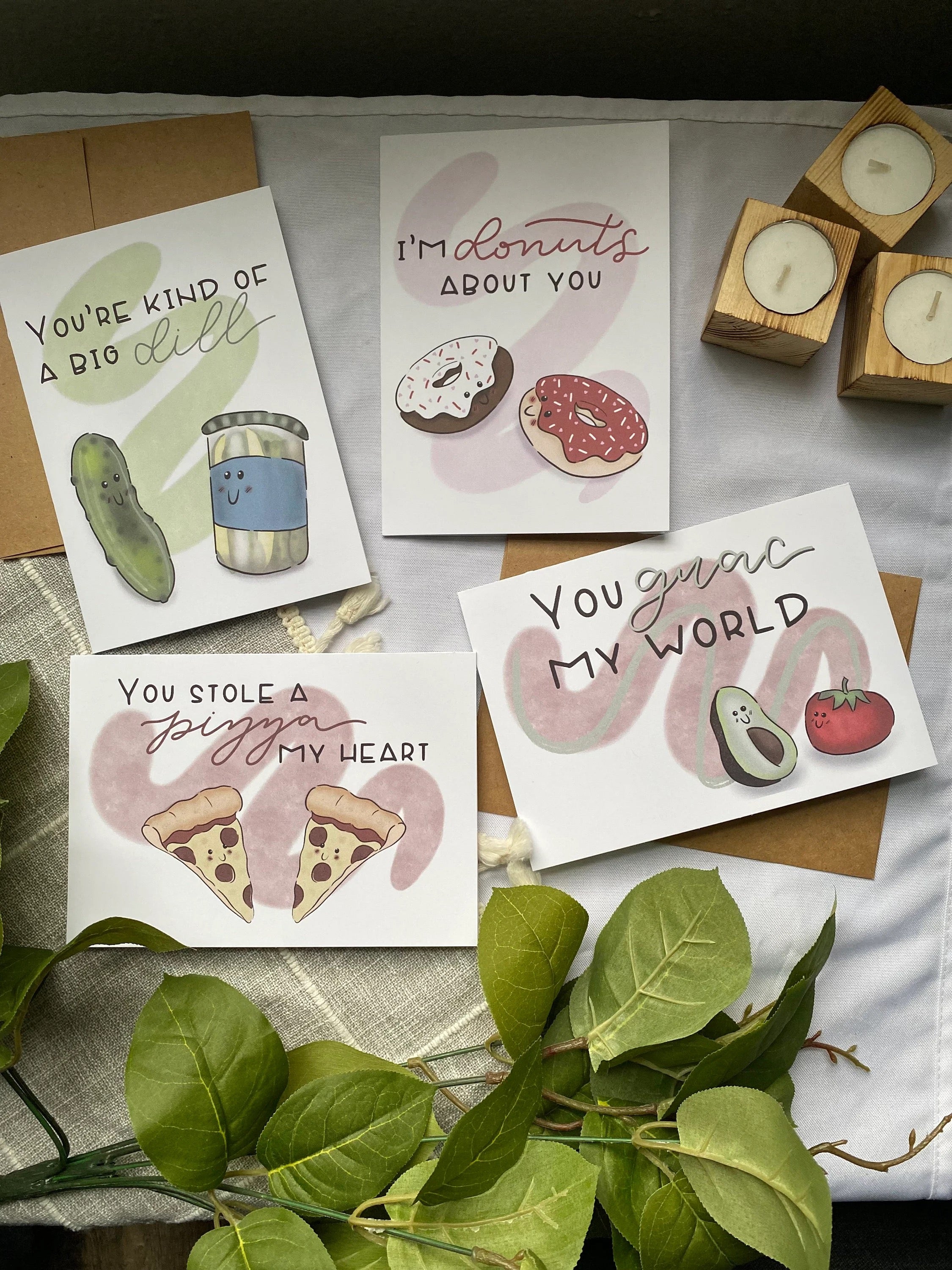 you "guac" my world greeting card