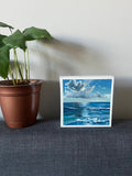 6x6” Ocean Waves Painting