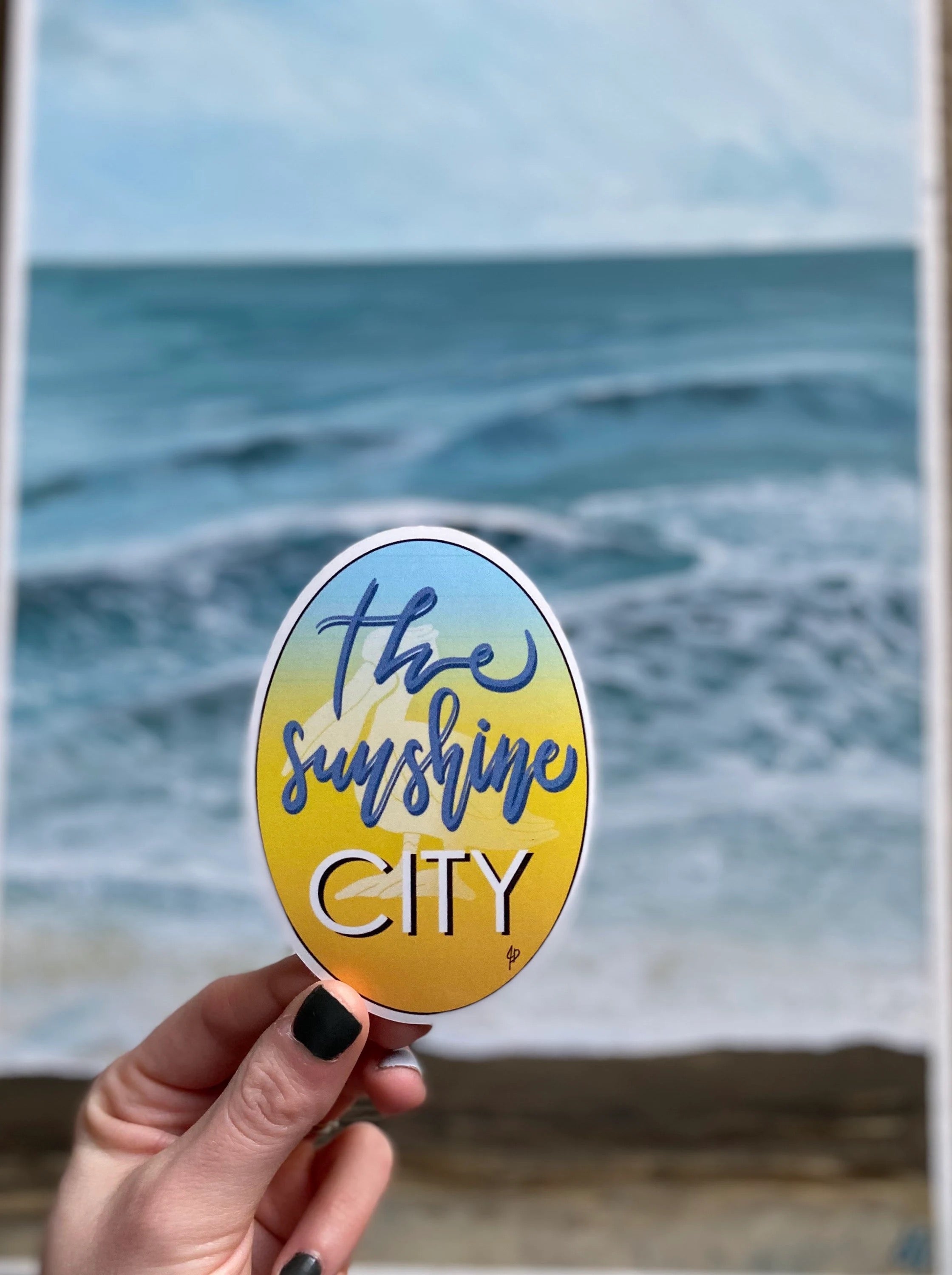 the sunshine city sticker