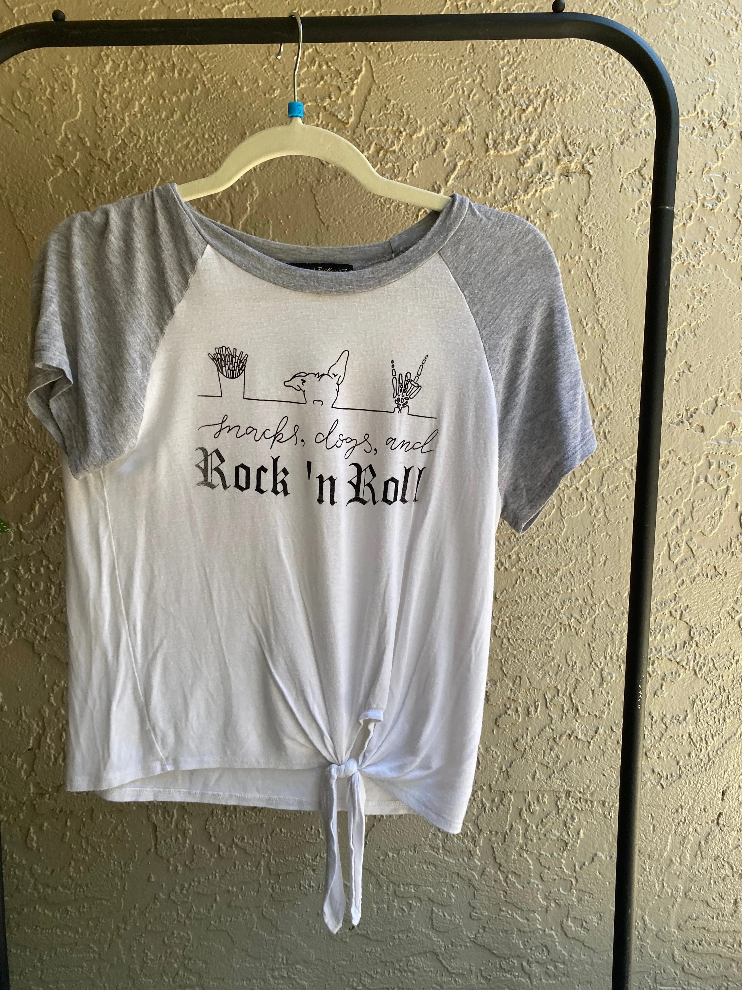 S Snacks, Dogs, and Rock n Roll Shirt