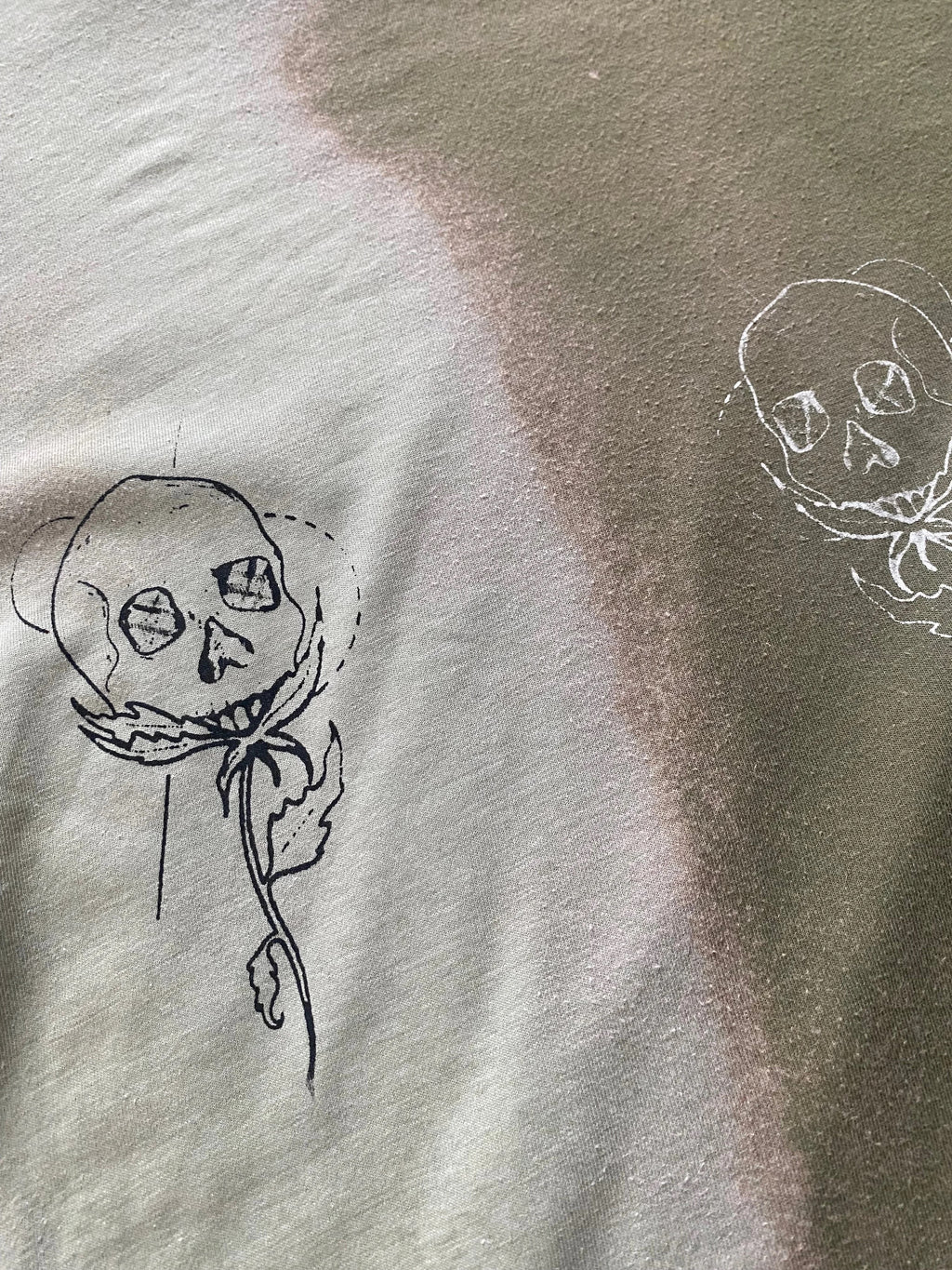 S Skull Flower Shirt