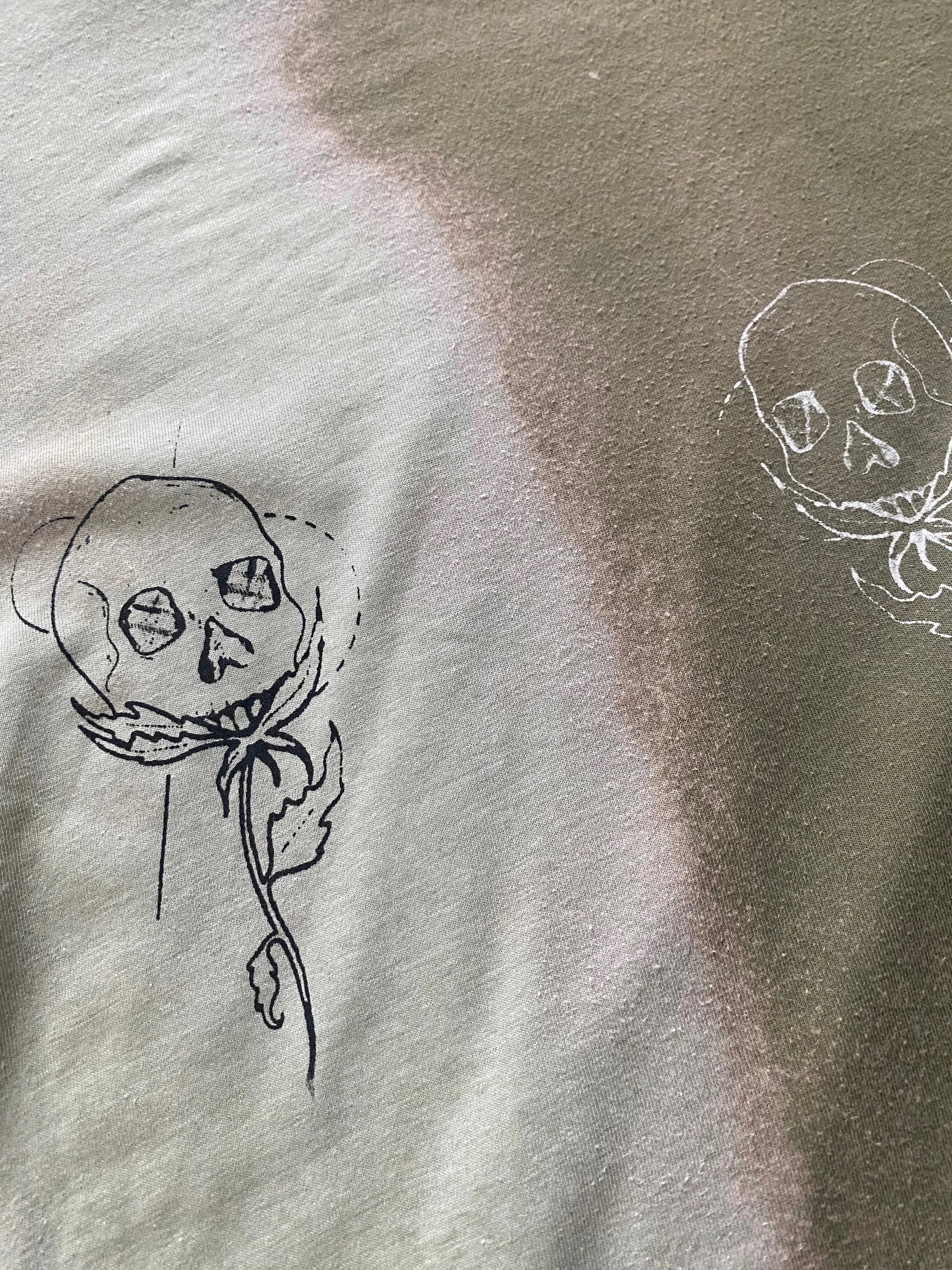 S Skull Flower Shirt