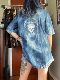 M Death to Life denim button up shirt
