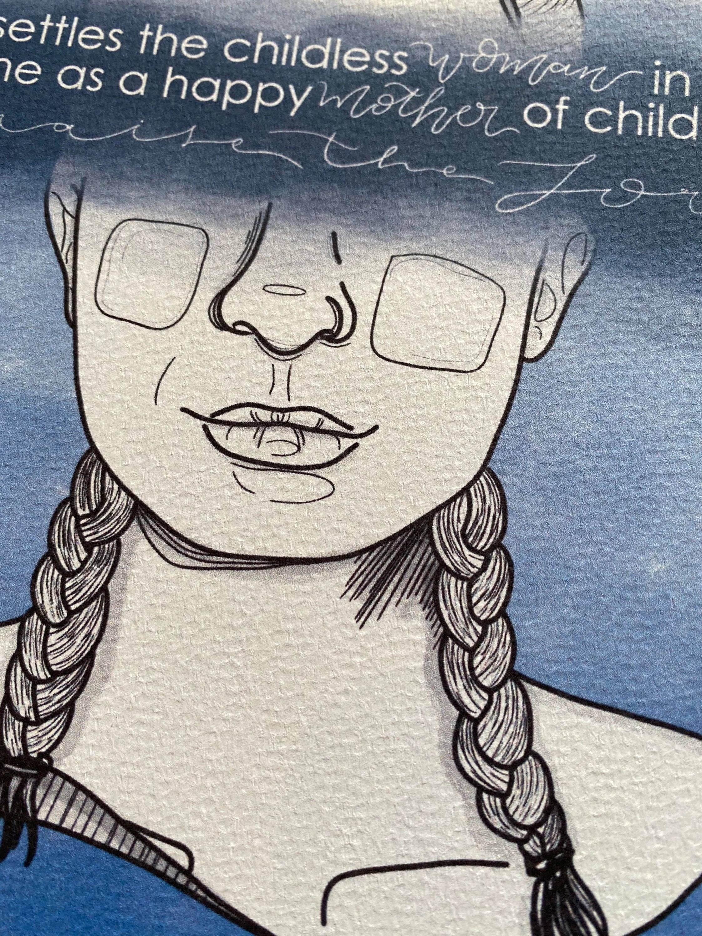 psalm 113:9 -Hope in Infertility Art Print