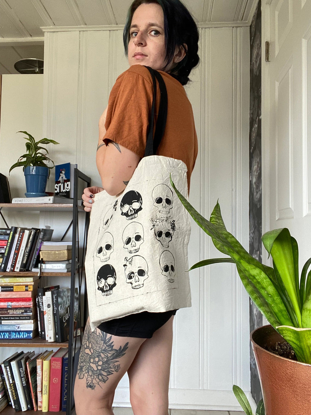 Skulls Tote Bag