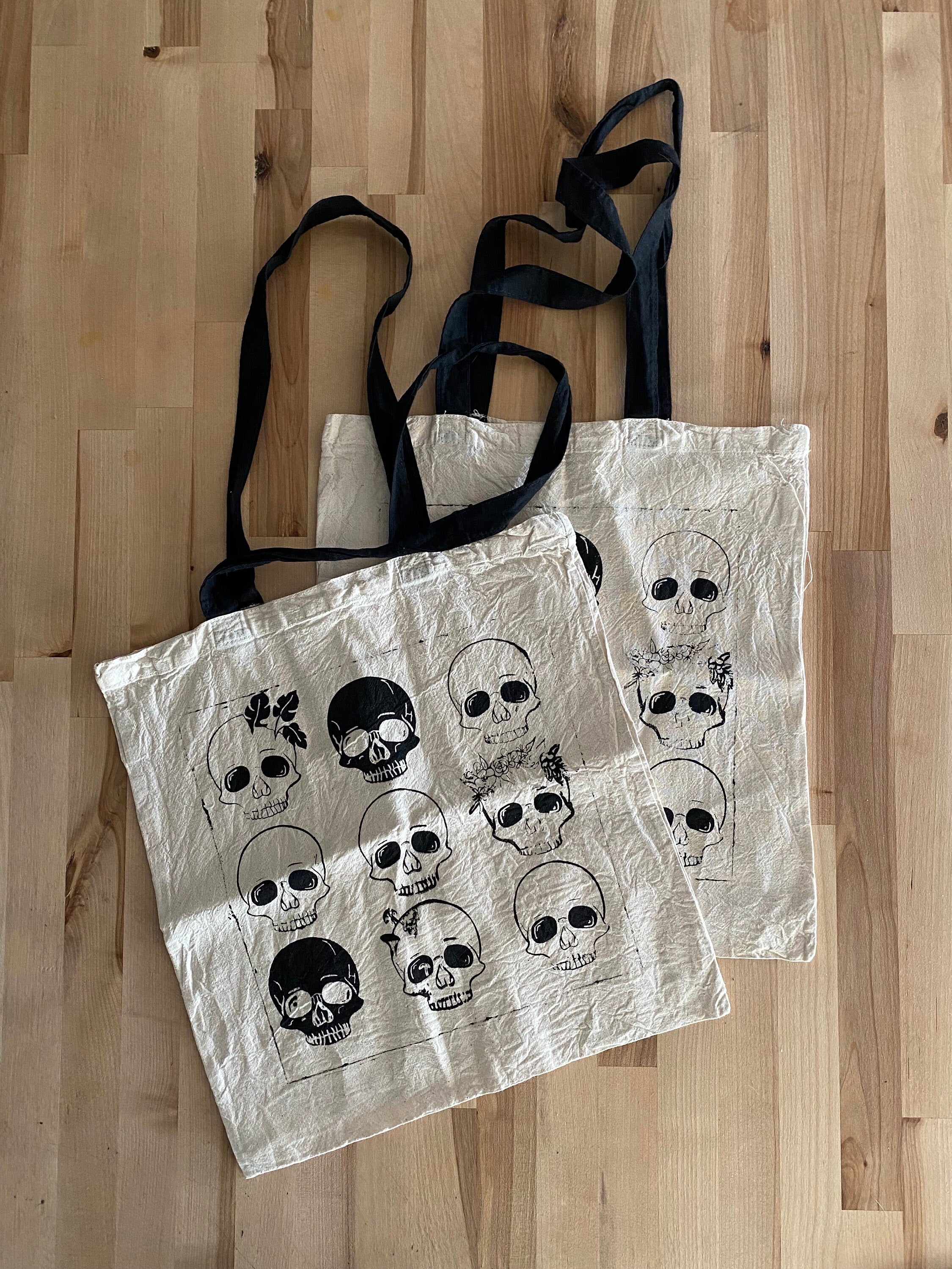 Skulls Tote Bag