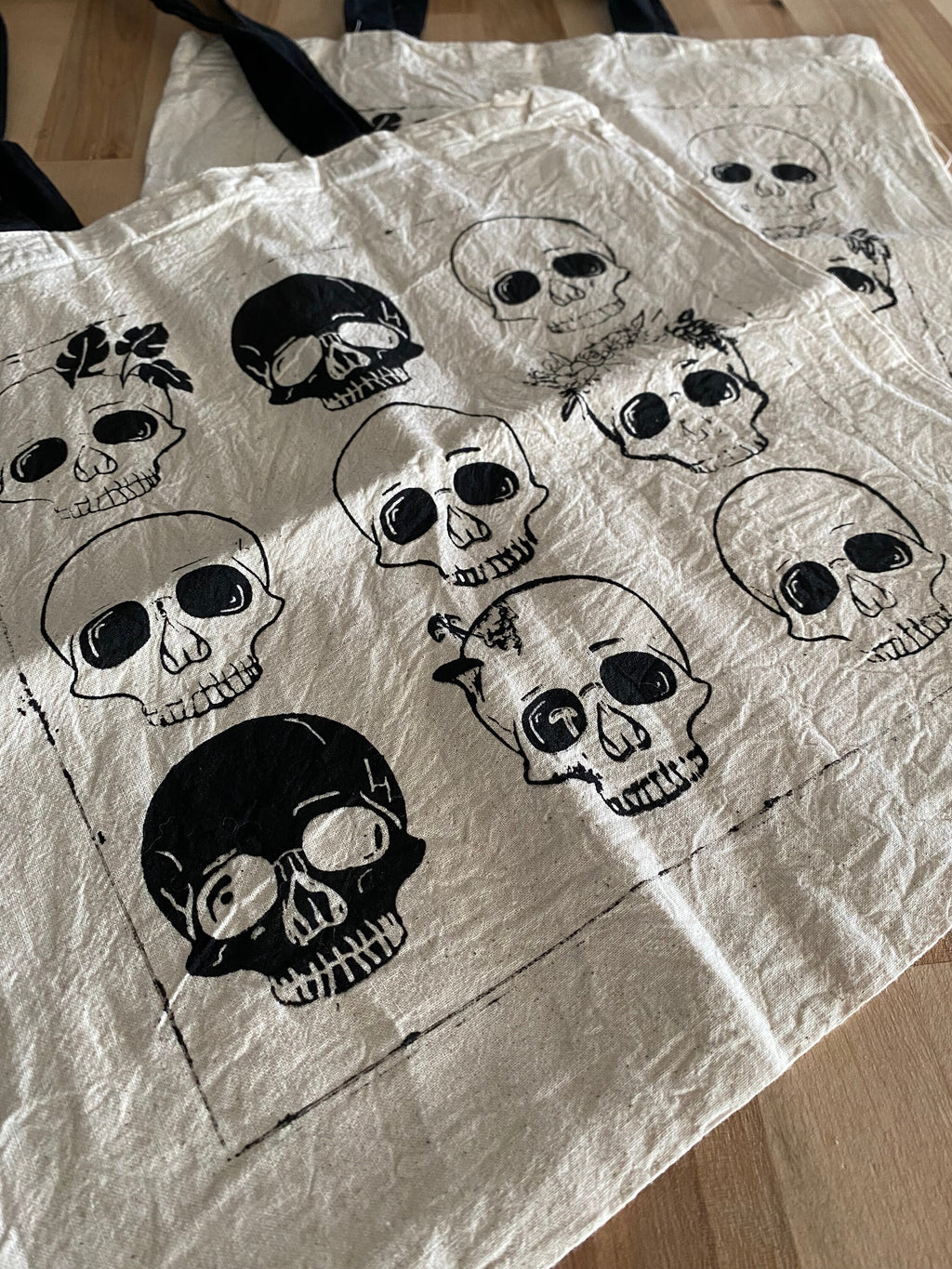 Skulls Tote Bag