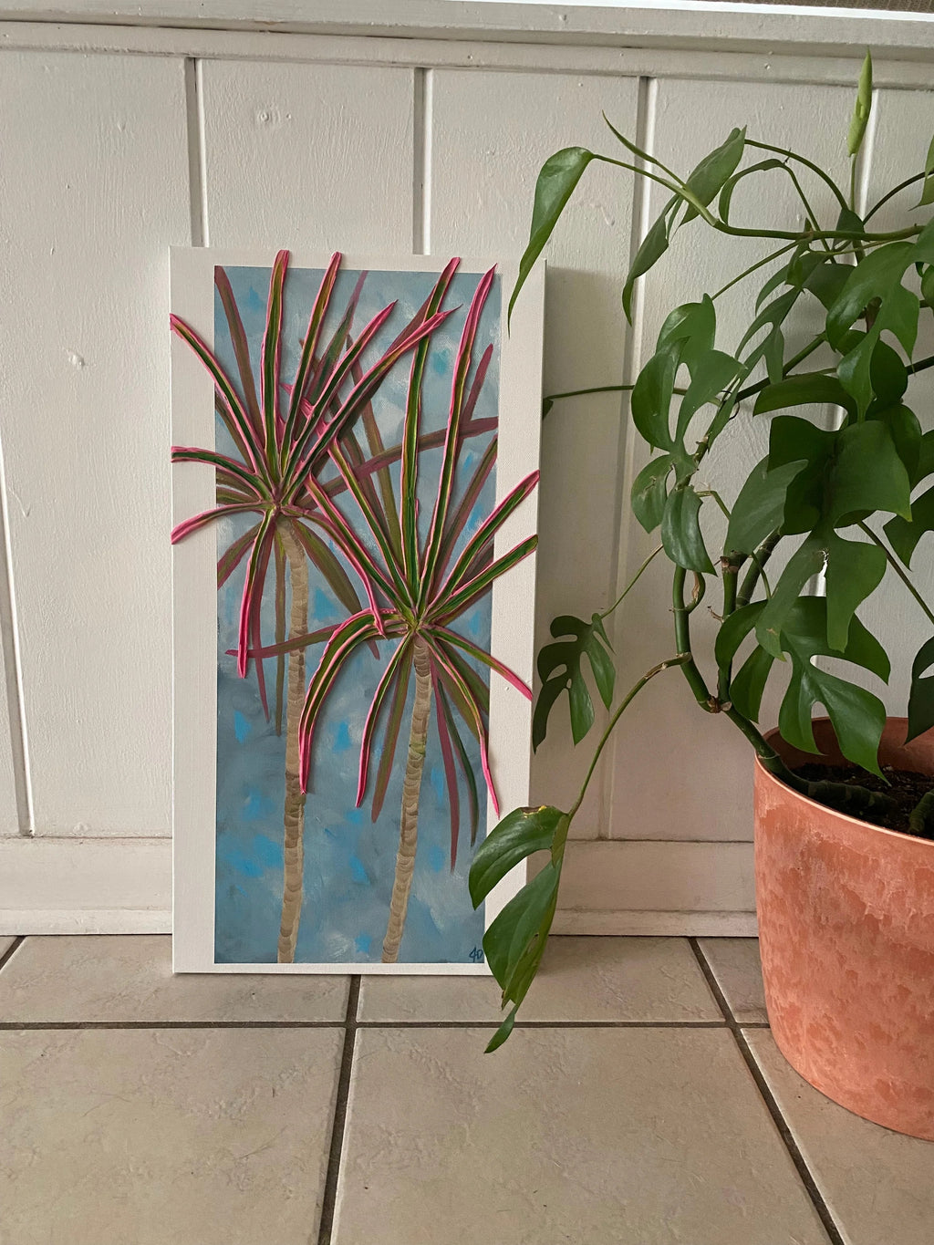12x24" Dragon Tree Painting