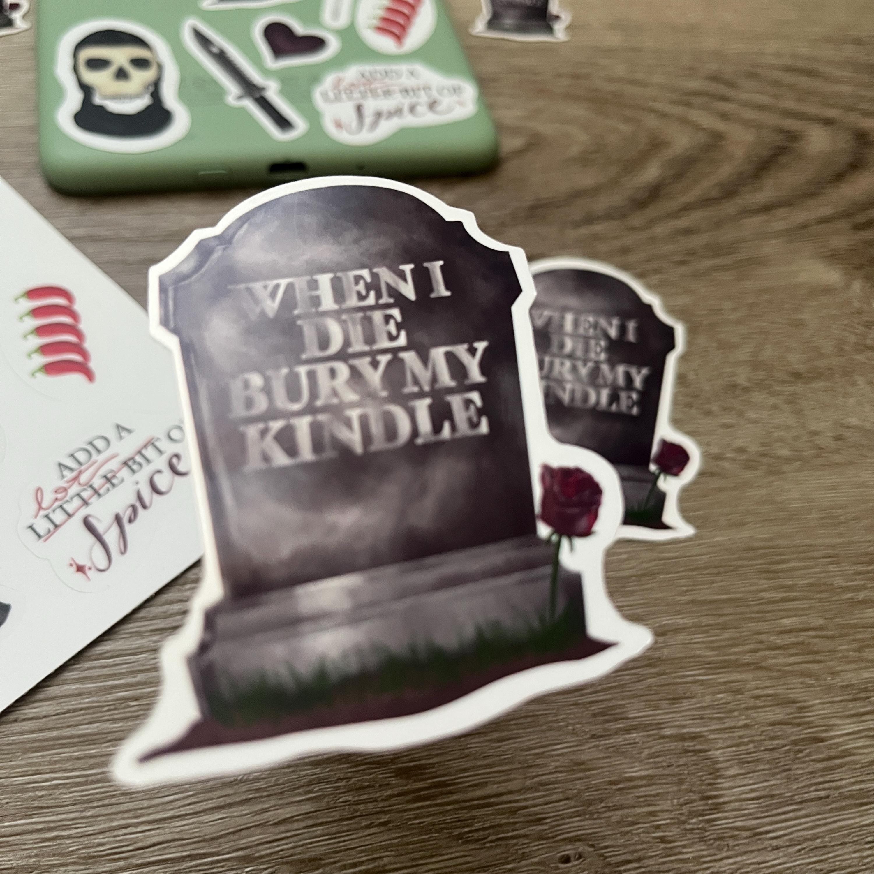 Dark Romance Reader Sticker