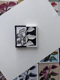 the split, Pink Princess Philodendron painting 2