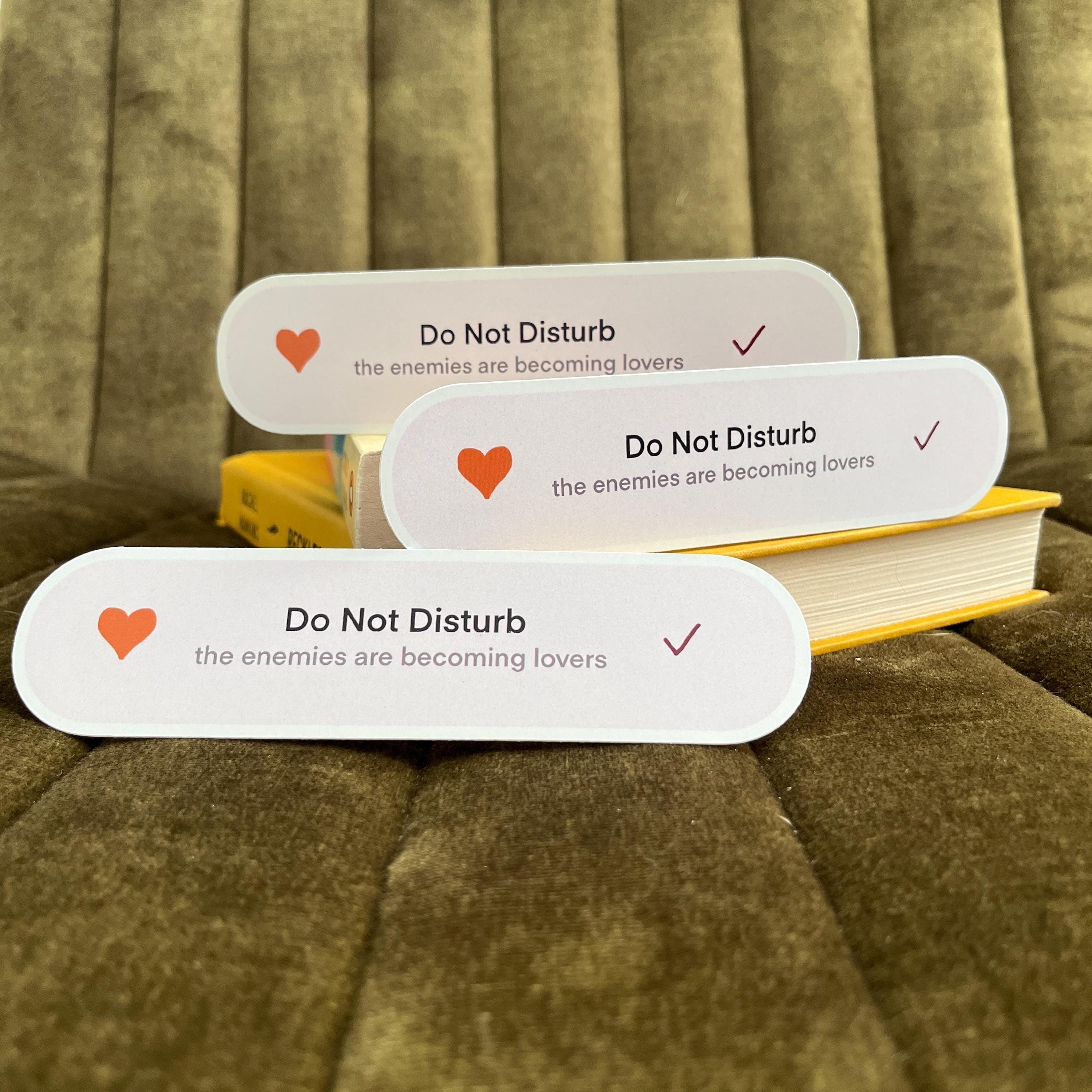 Enemies to lovers bookmark