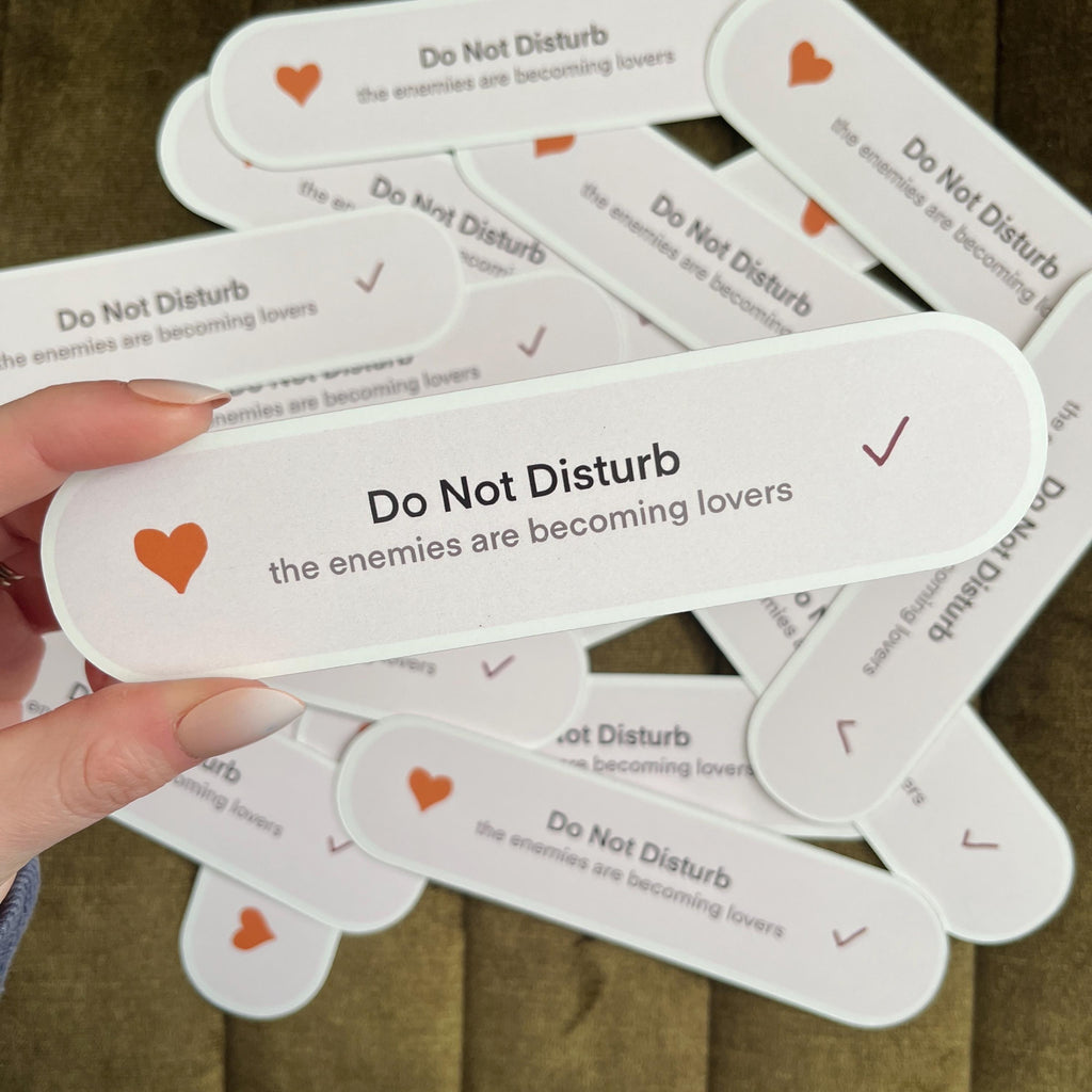 Enemies to lovers bookmark
