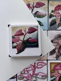 the polaroid, Pink Princess Philodendron painting 25