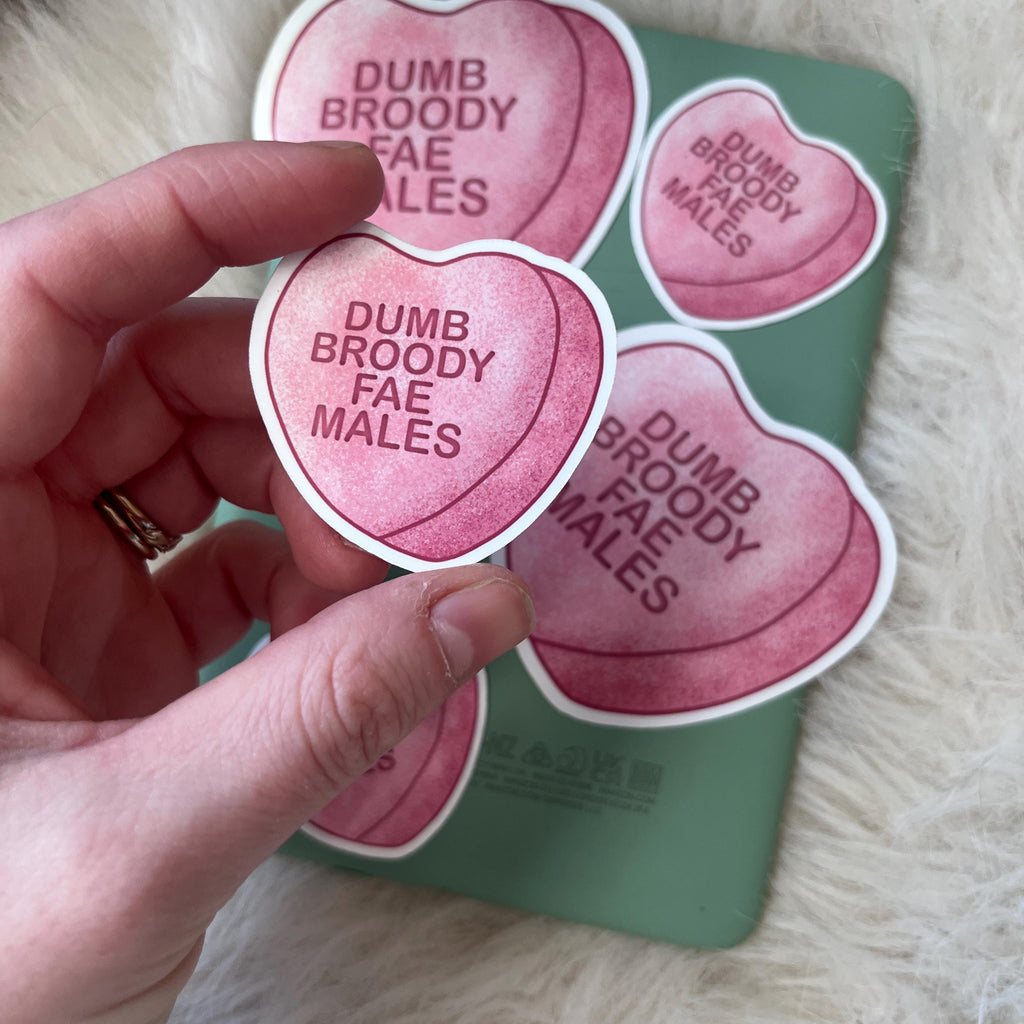 dumb broody fae male sticker