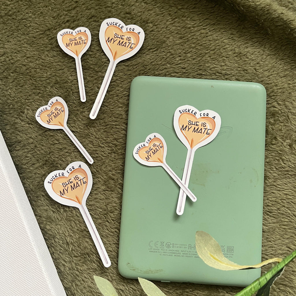 sucker for a "she is my mate" sticker